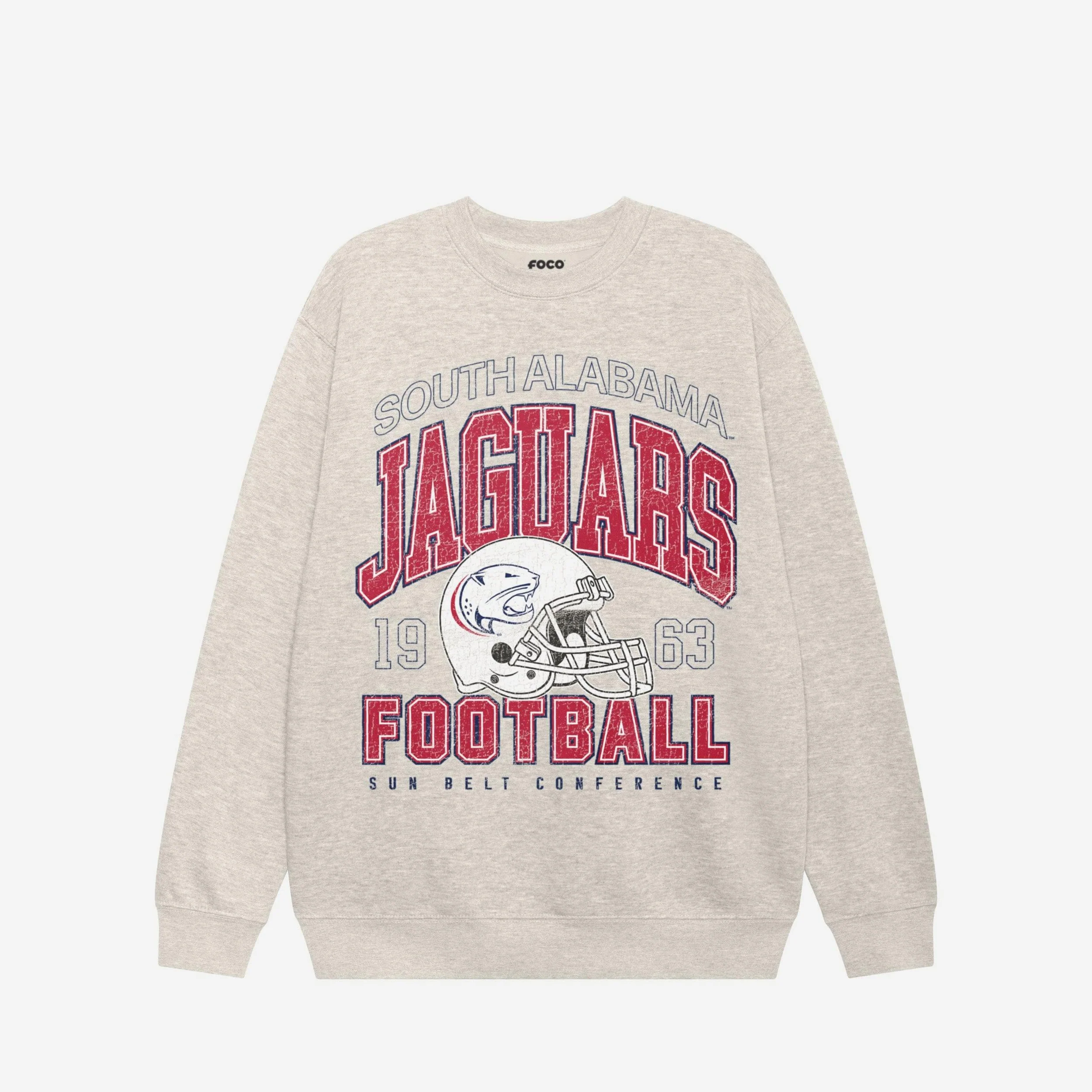 South Alabama Jaguars Varsity Crew Neck Sweatshirt