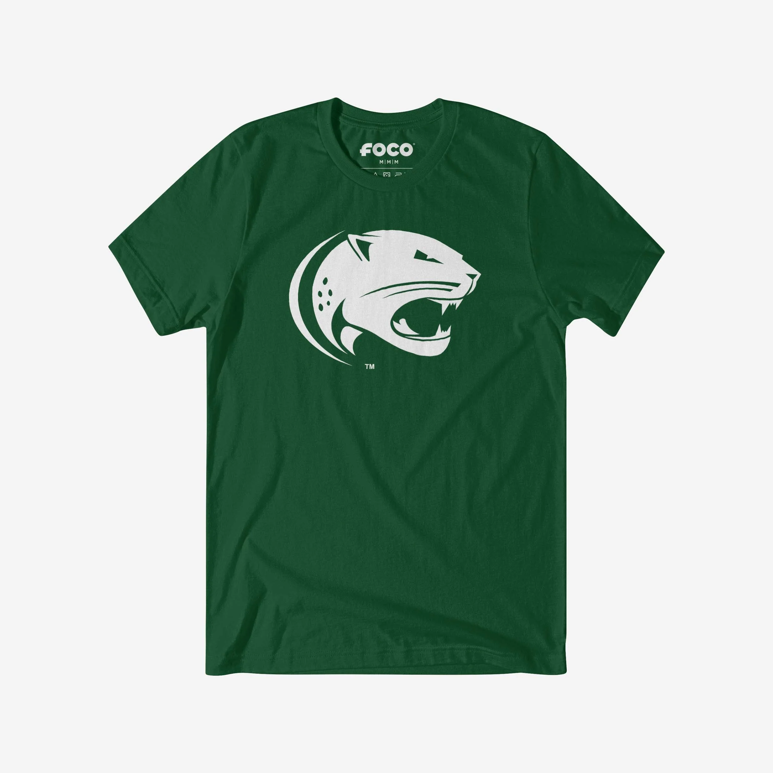 South Alabama Jaguars White Logo T-Shirt