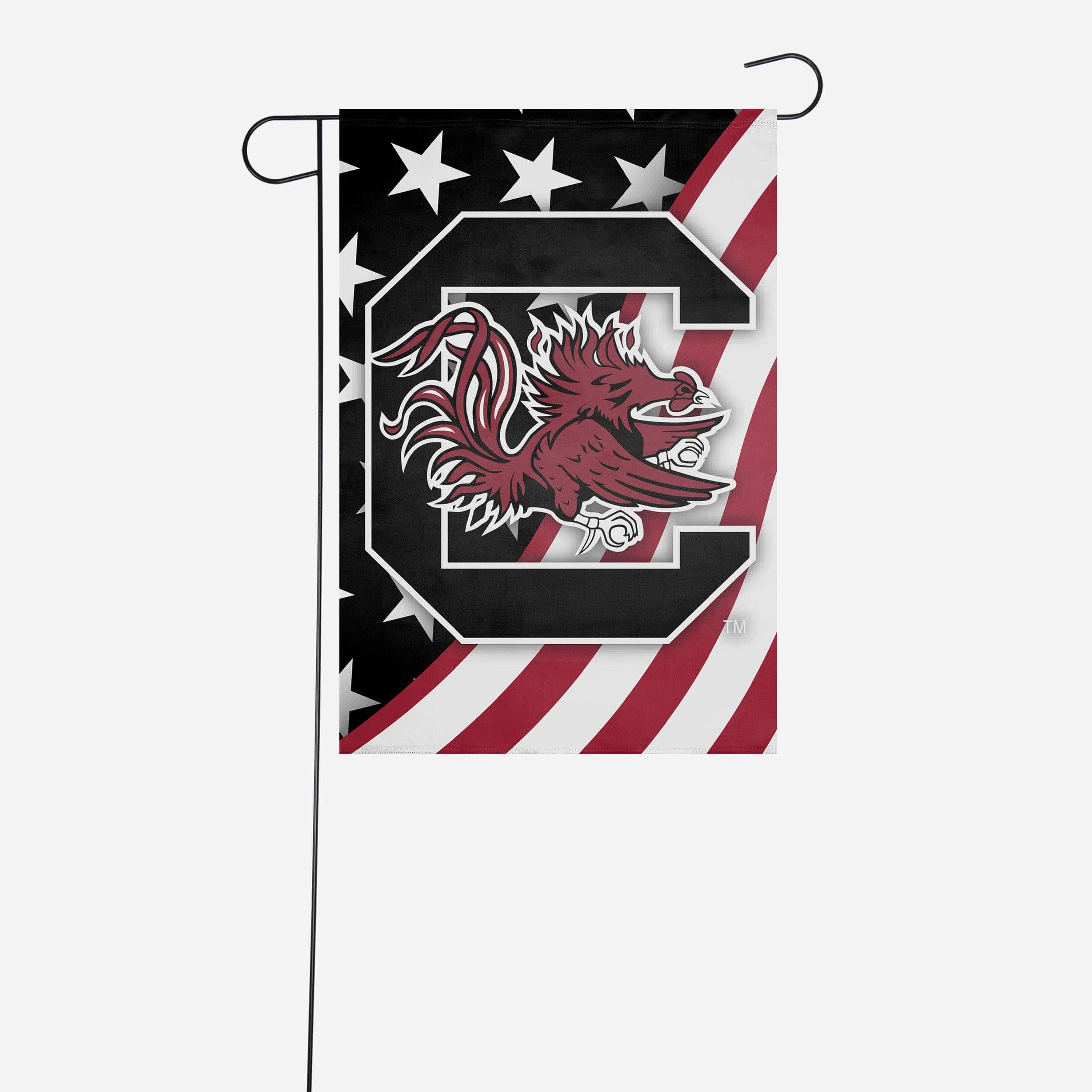 South Carolina Gamecocks Americana Garden Flag