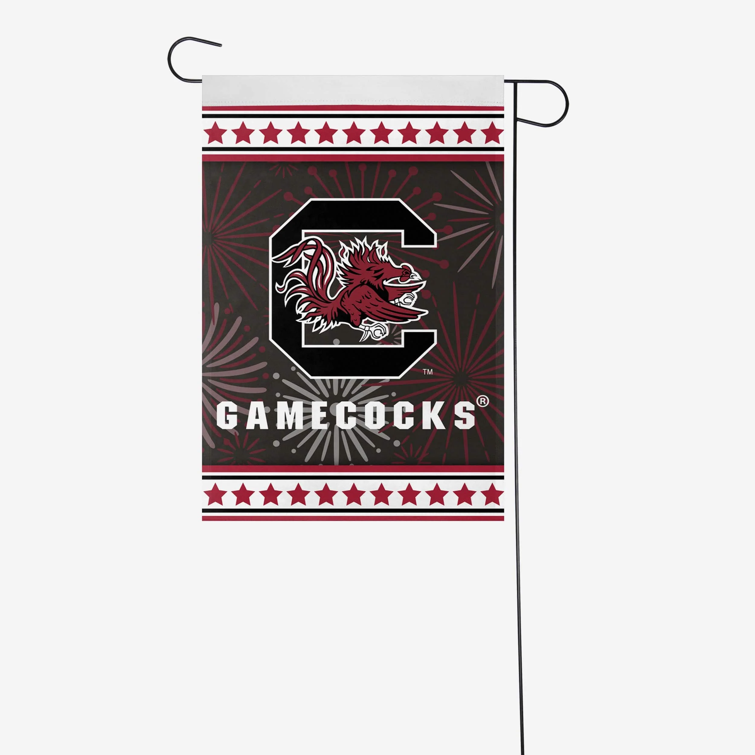 South Carolina Gamecocks Americana Garden Flag - Image 2