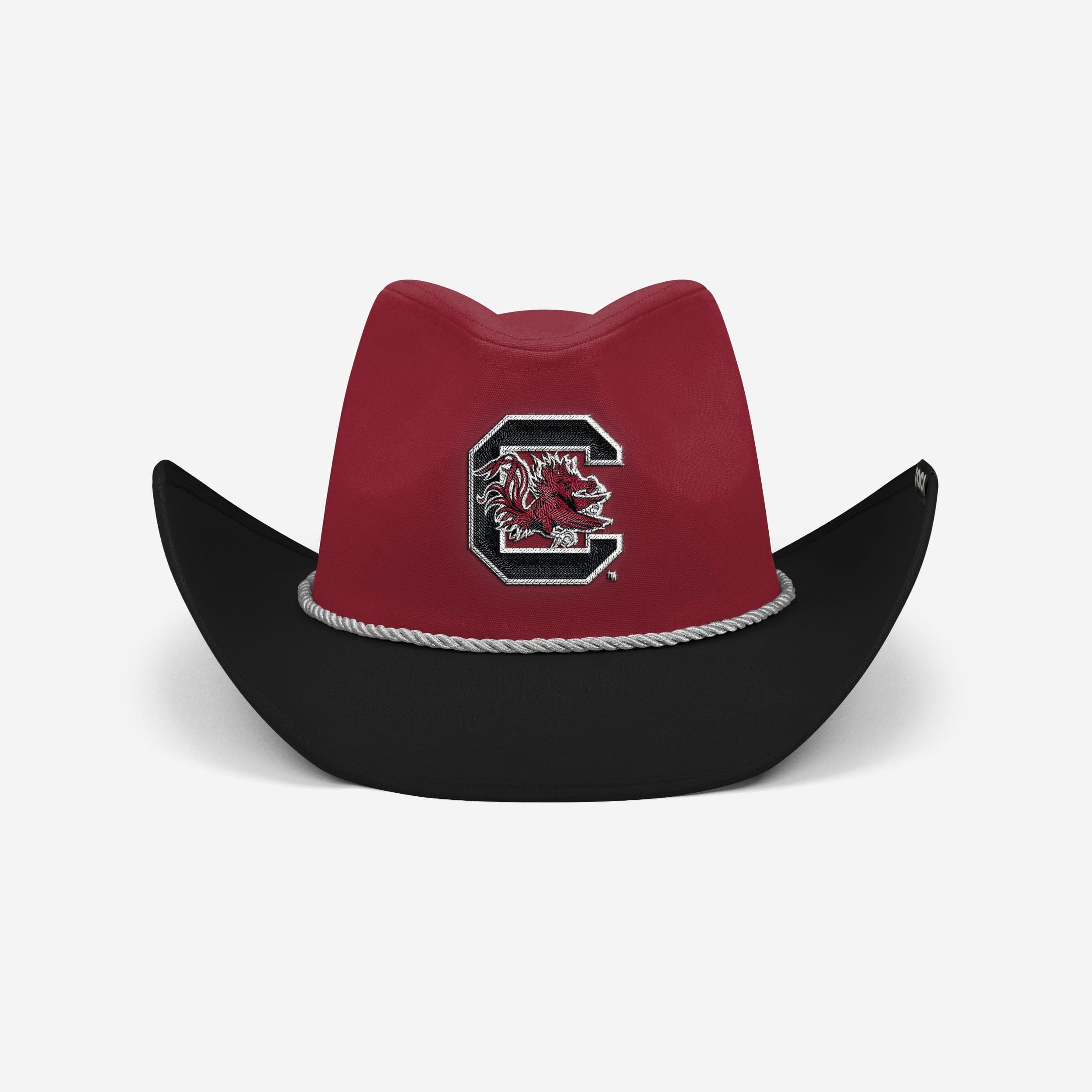 South Carolina Gamecocks Two Tone Cowboy Hat - Image 3