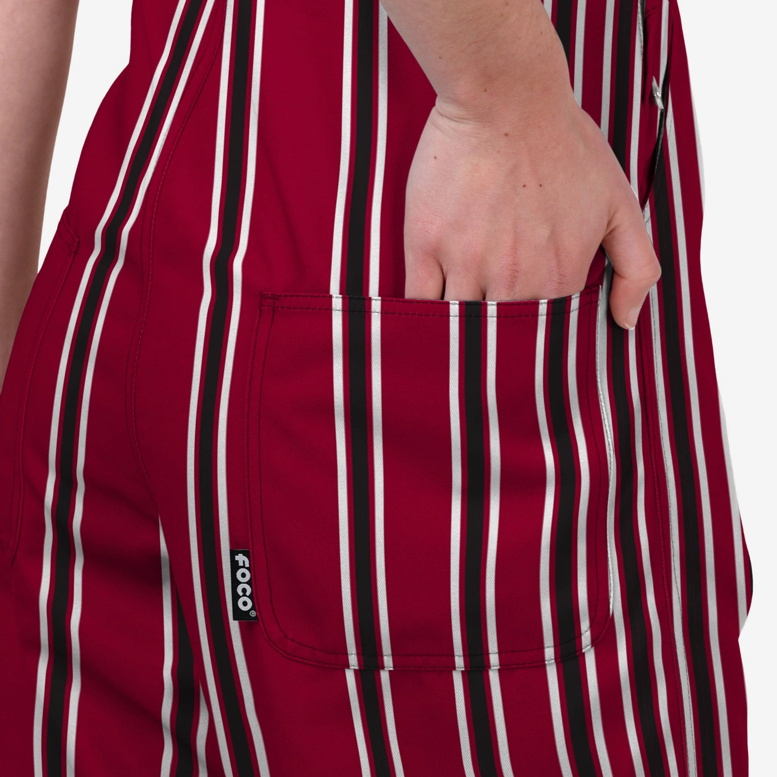South Carolina Gamecocks Womens Sideline Spirit Bib Overalls - Image 6