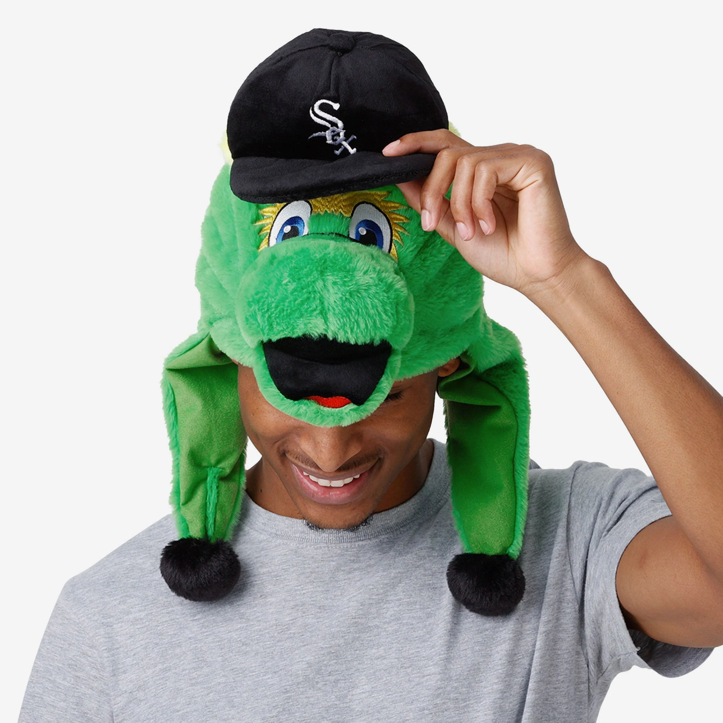 Southpaw Chicago White Sox Mascot Plush Hat - Image 4