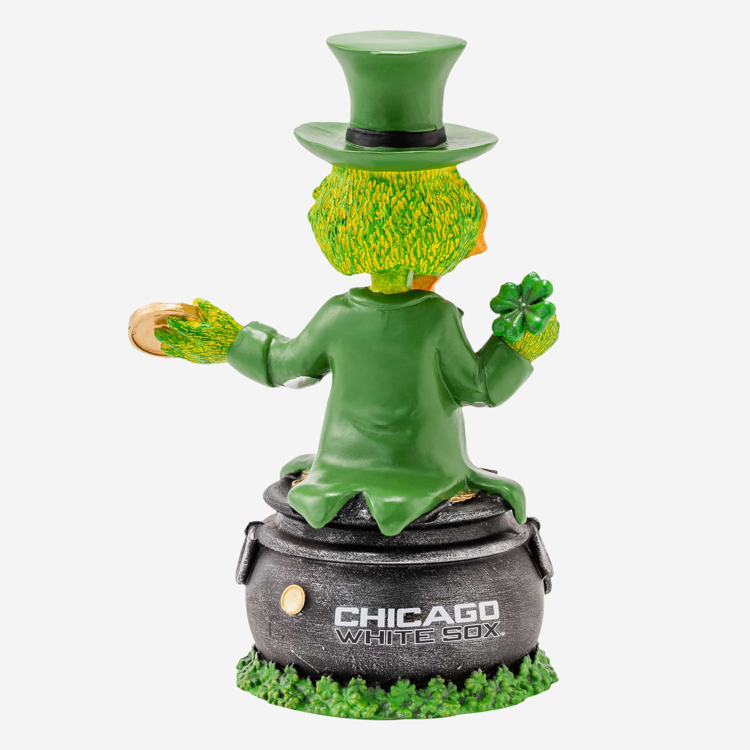 Southpaw Chicago White Sox Saint Patricks Day Mascot Bobblehead - Image 5