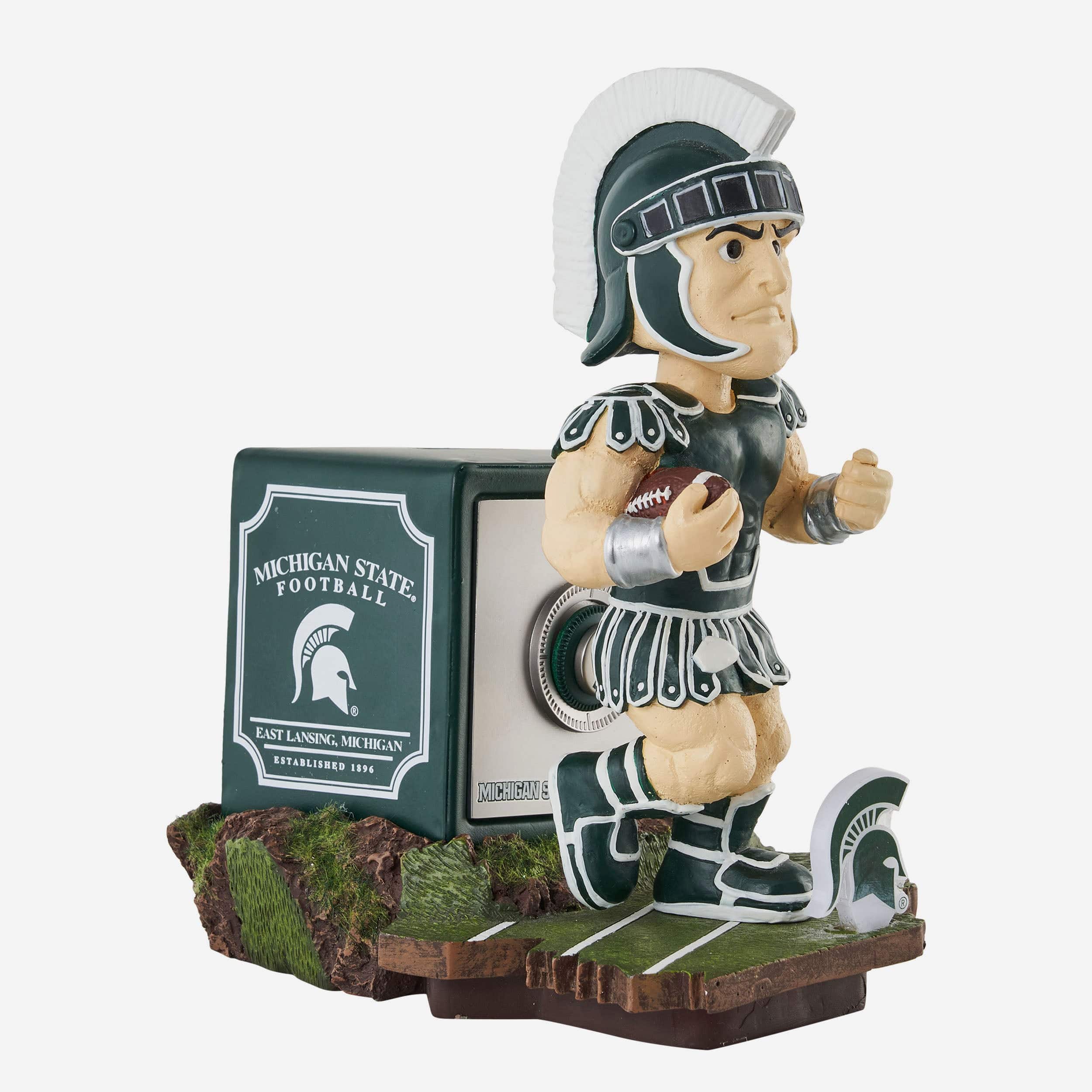 Sparty Michigan State Spartans Mascot Bank Bobblehead - Image 5