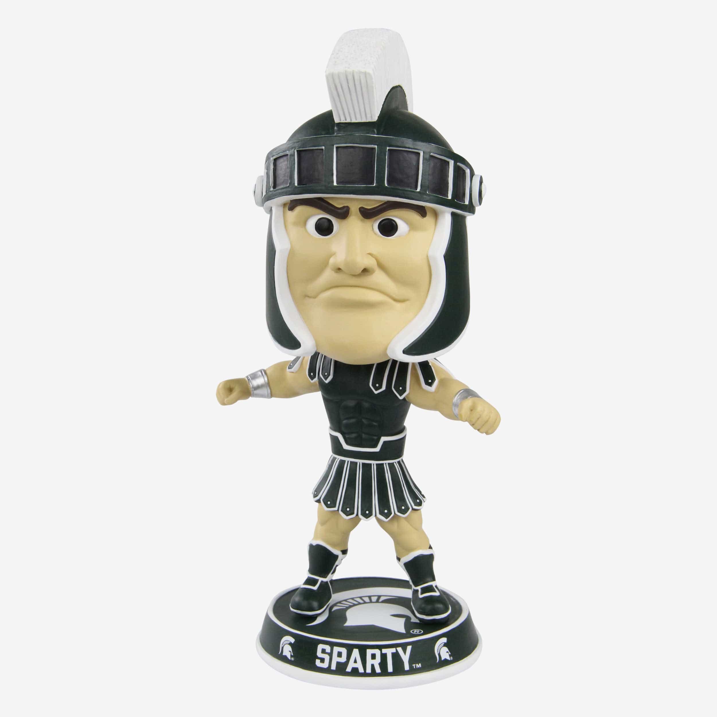 Sparty Michigan State Spartans Mascot Bighead Bobblehead