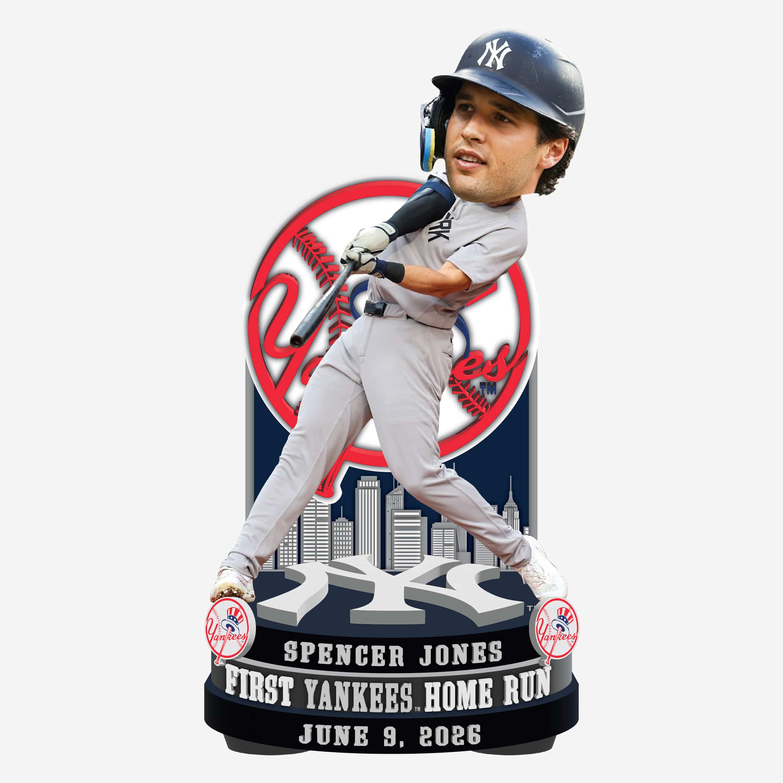 Spencer Jones New York Yankees First Home Run Bobblehead