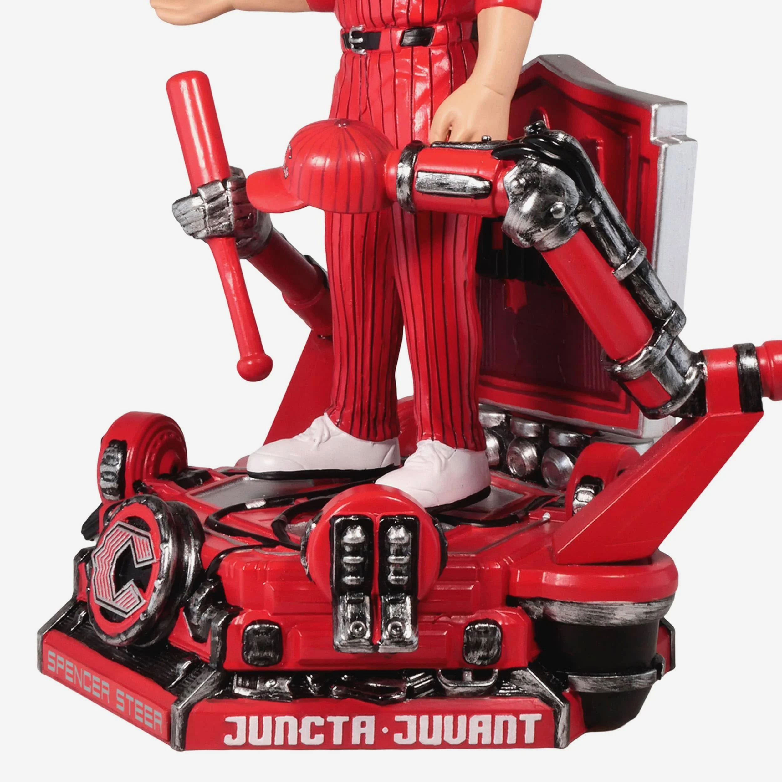 Spencer Steer Cincinnati Reds 2026 City Connect Jersey Bobblehead - Image 3
