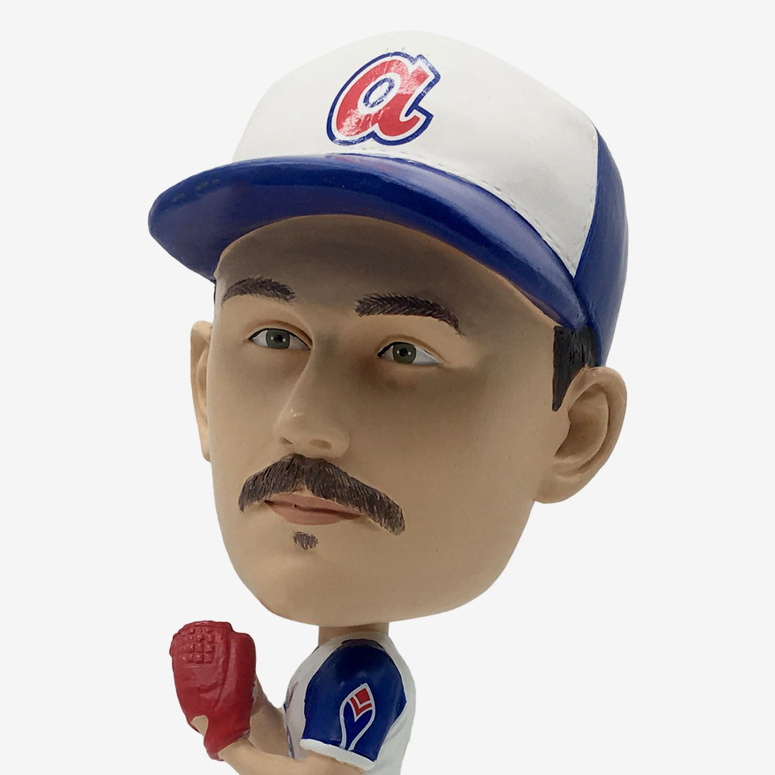 Spencer Strider Atlanta Braves Retro Jersey Field Stripe Bighead Bobblehead - Image 2