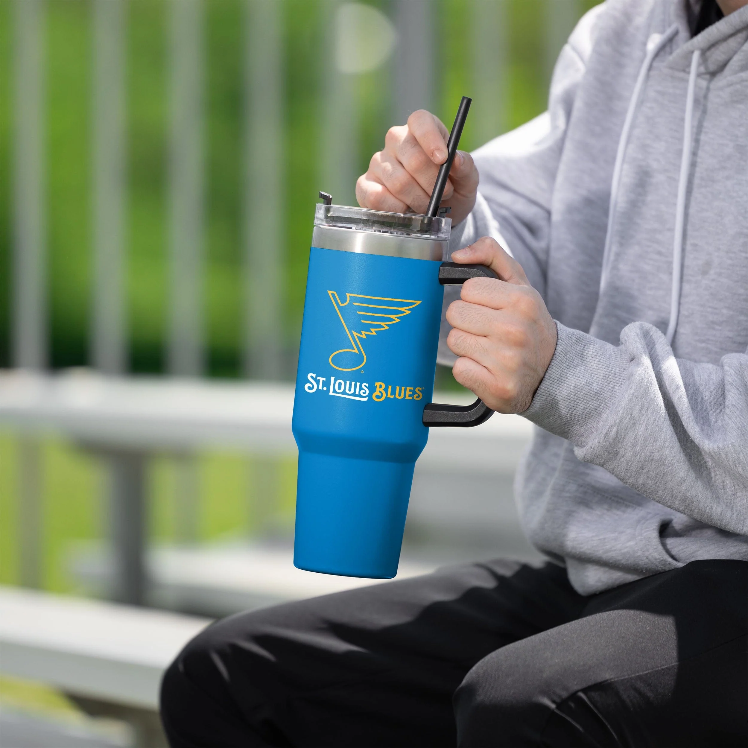St Louis Blues 40 oz XL Tumbler - Image 4