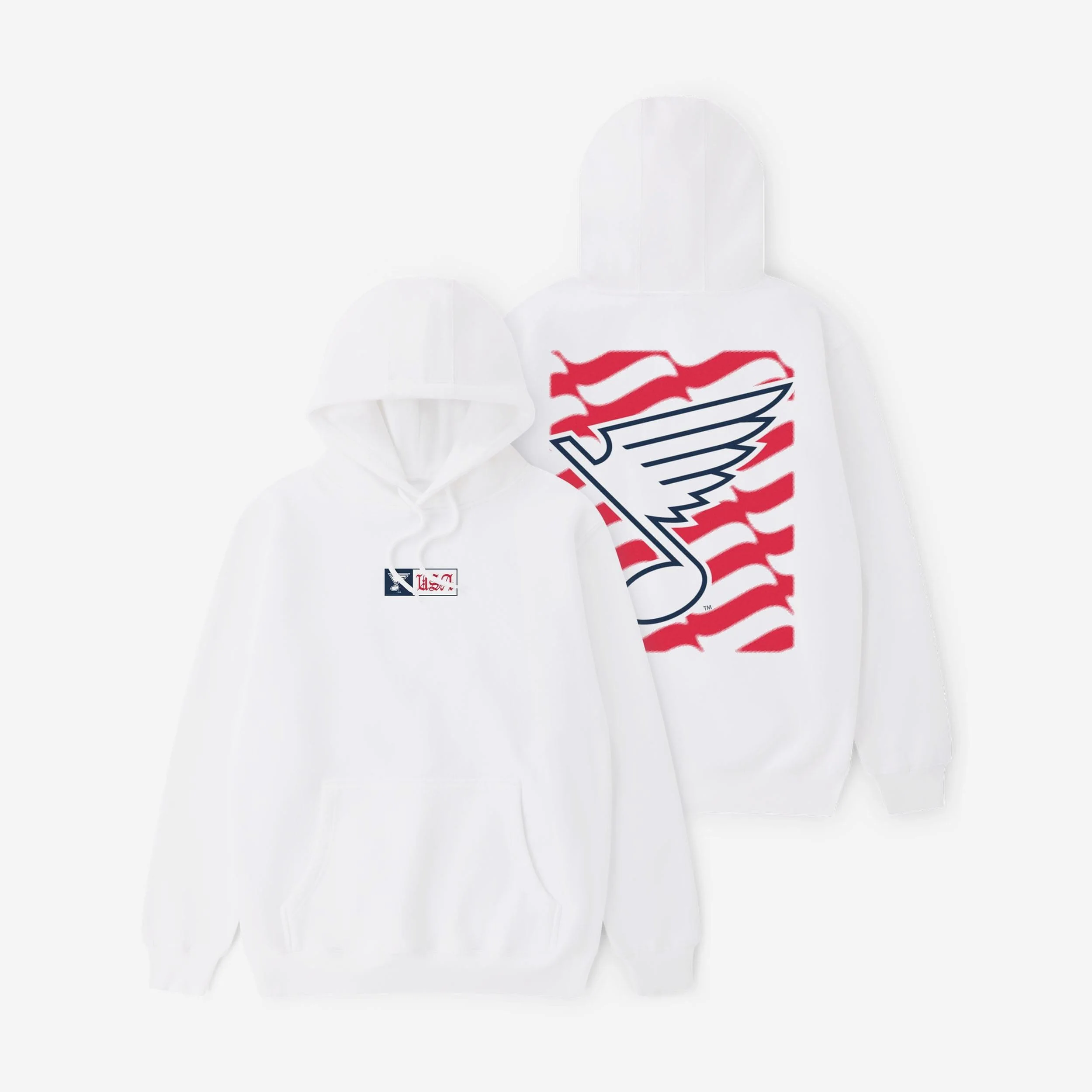 St Louis Blues American Heritage Hoodie