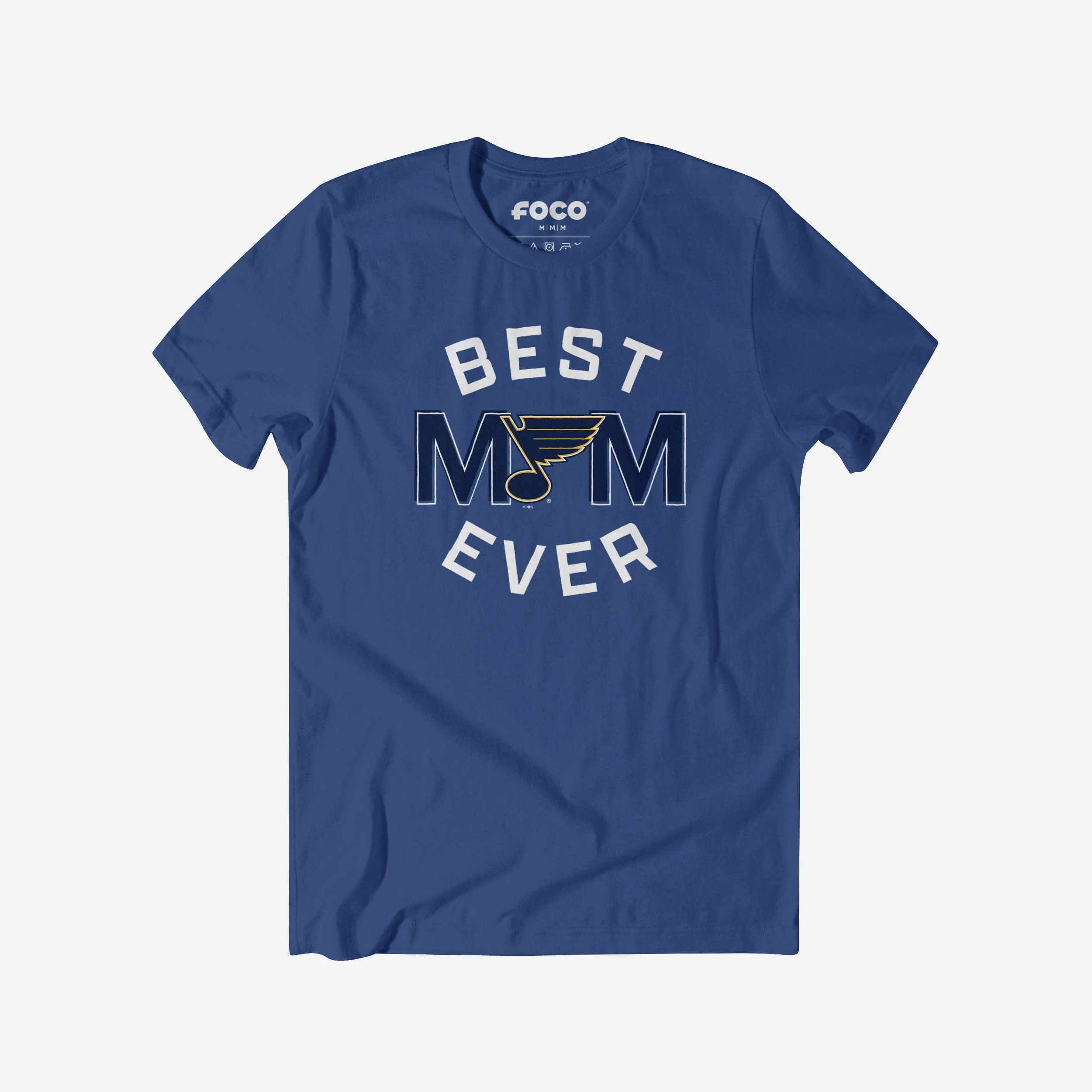 St Louis Blues Best Mom Ever Arched T-Shirt