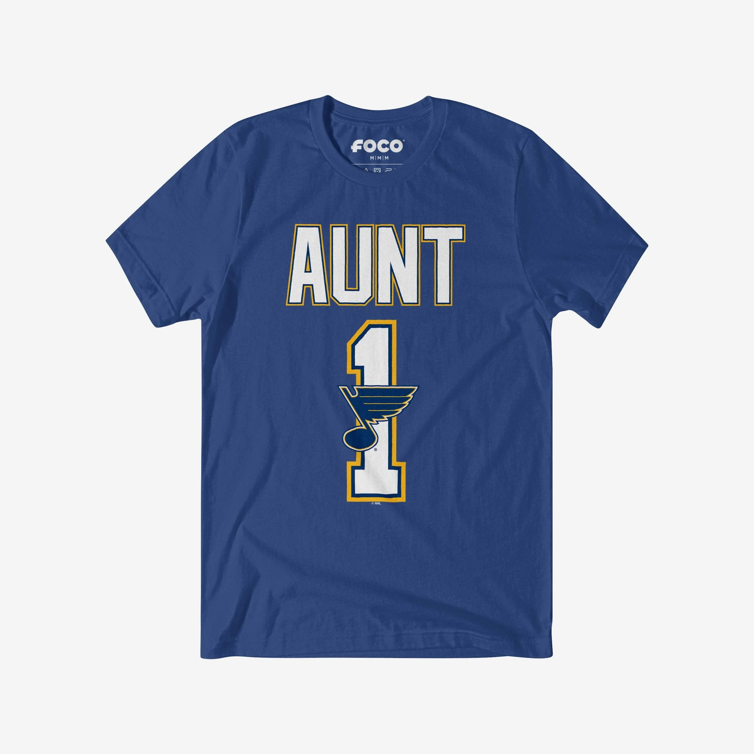 St Louis Blues Number 1 Aunt T-Shirt
