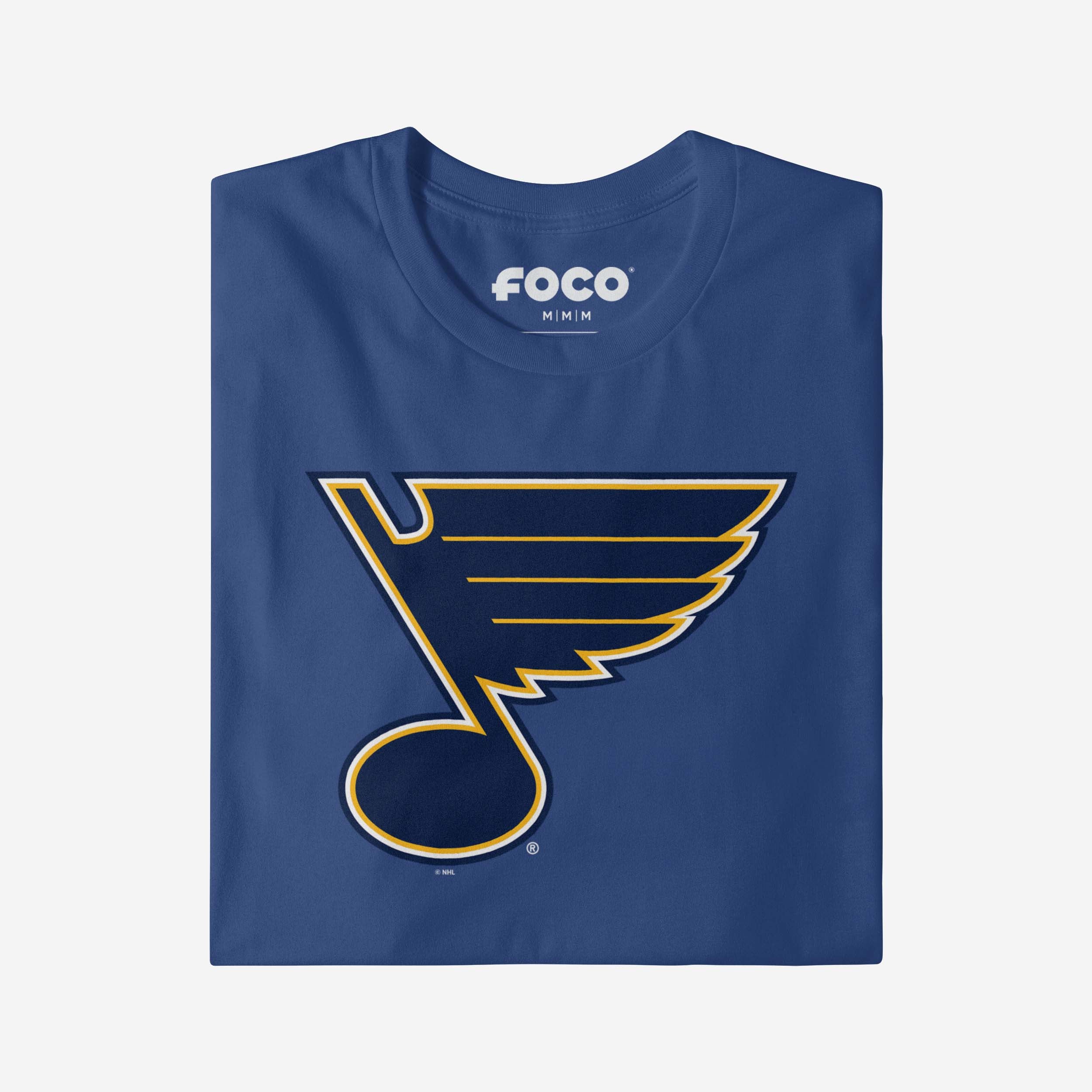 St Louis Blues Primary Logo Long Sleeve T-Shirt - Image 3