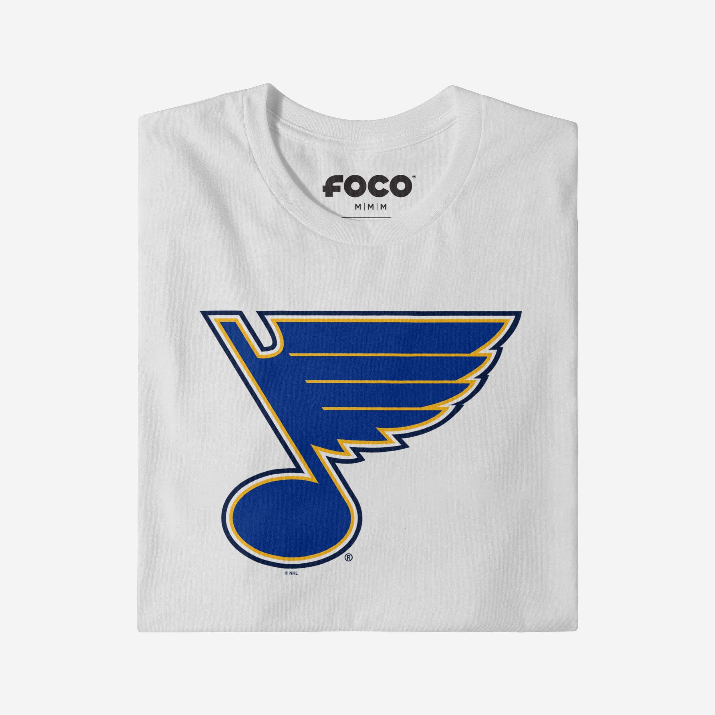 St Louis Blues Primary Logo T-Shirt - Image 18
