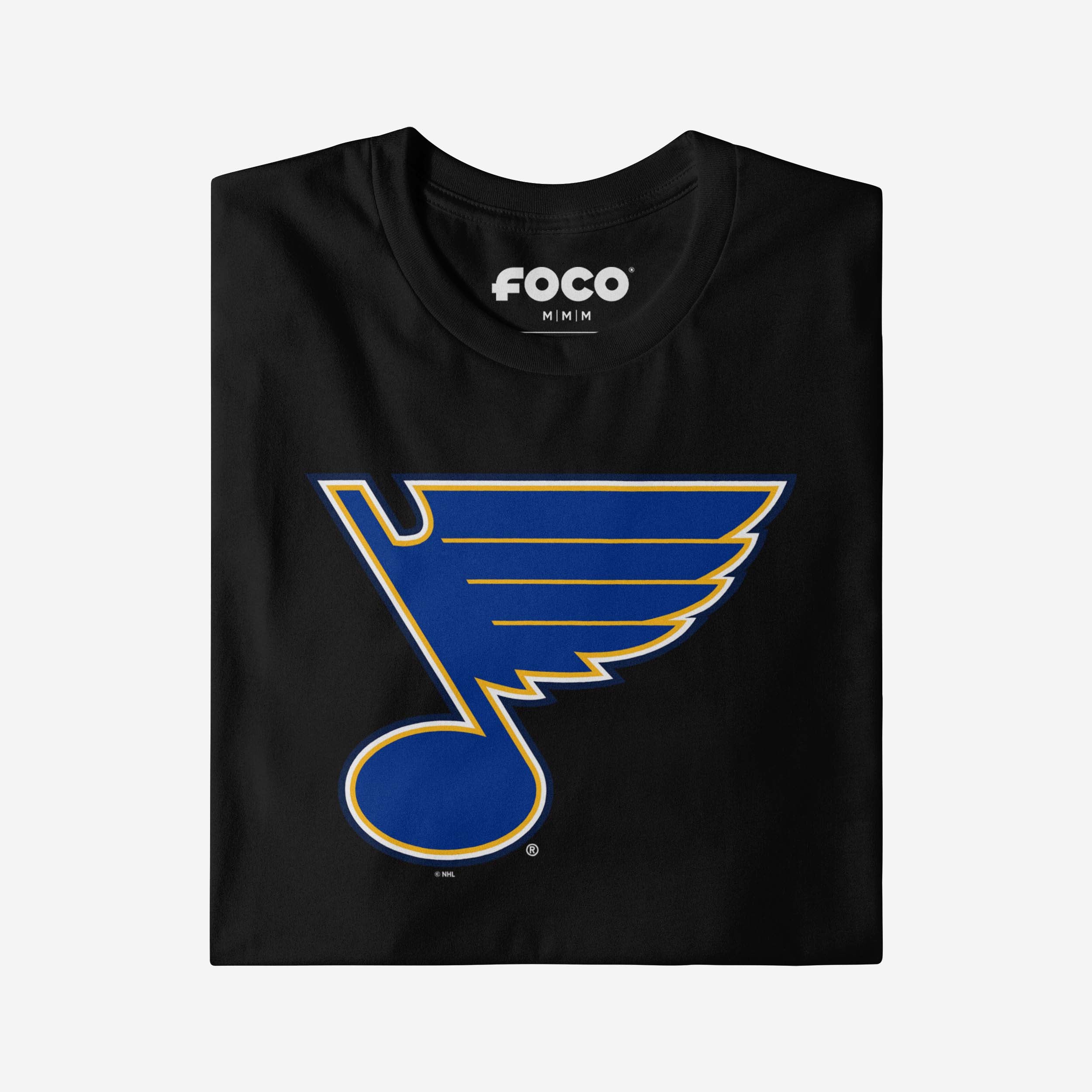 St Louis Blues Primary Logo T-Shirt - Image 9