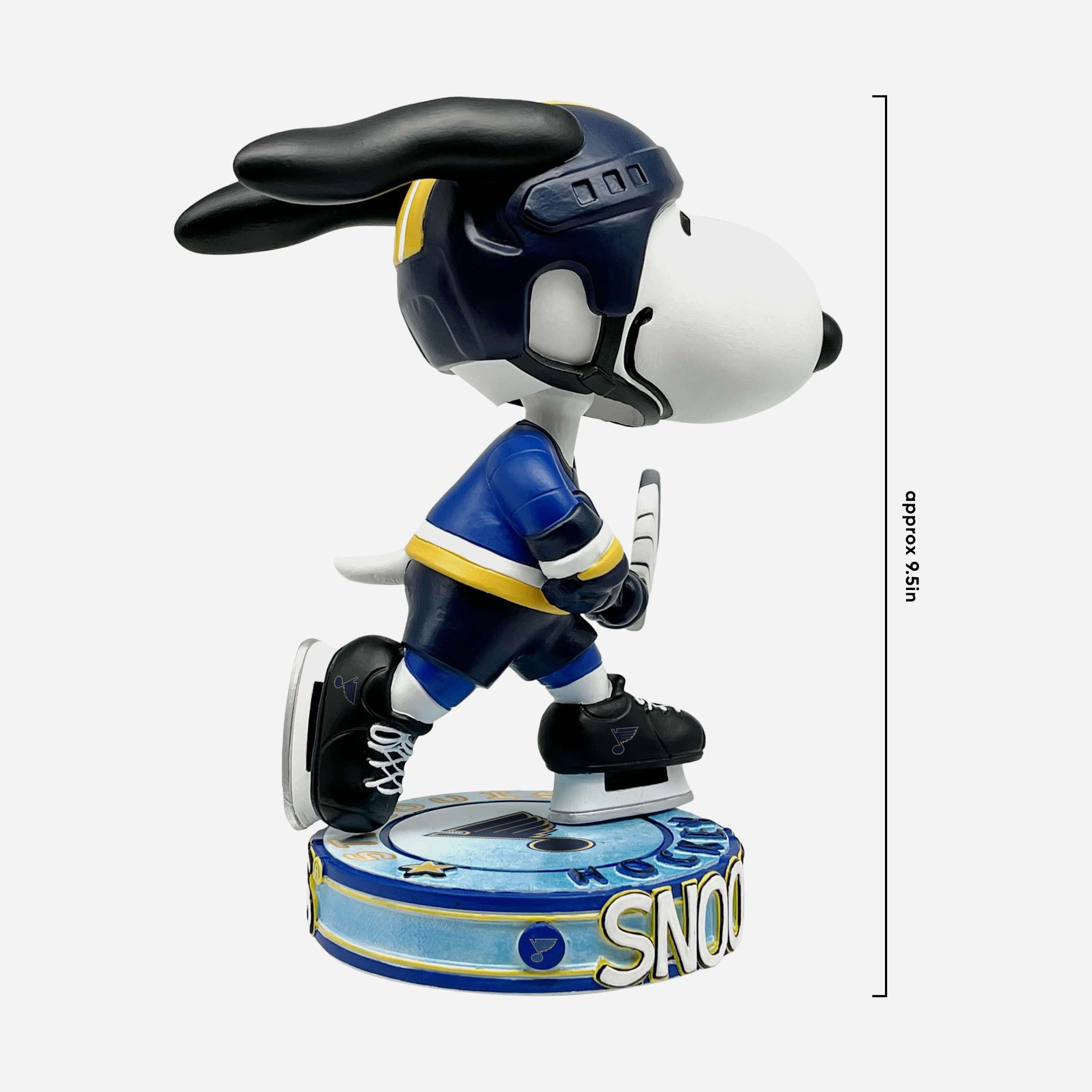 St Louis Blues Snoopy Peanuts Bighead Bobblehead - Image 4