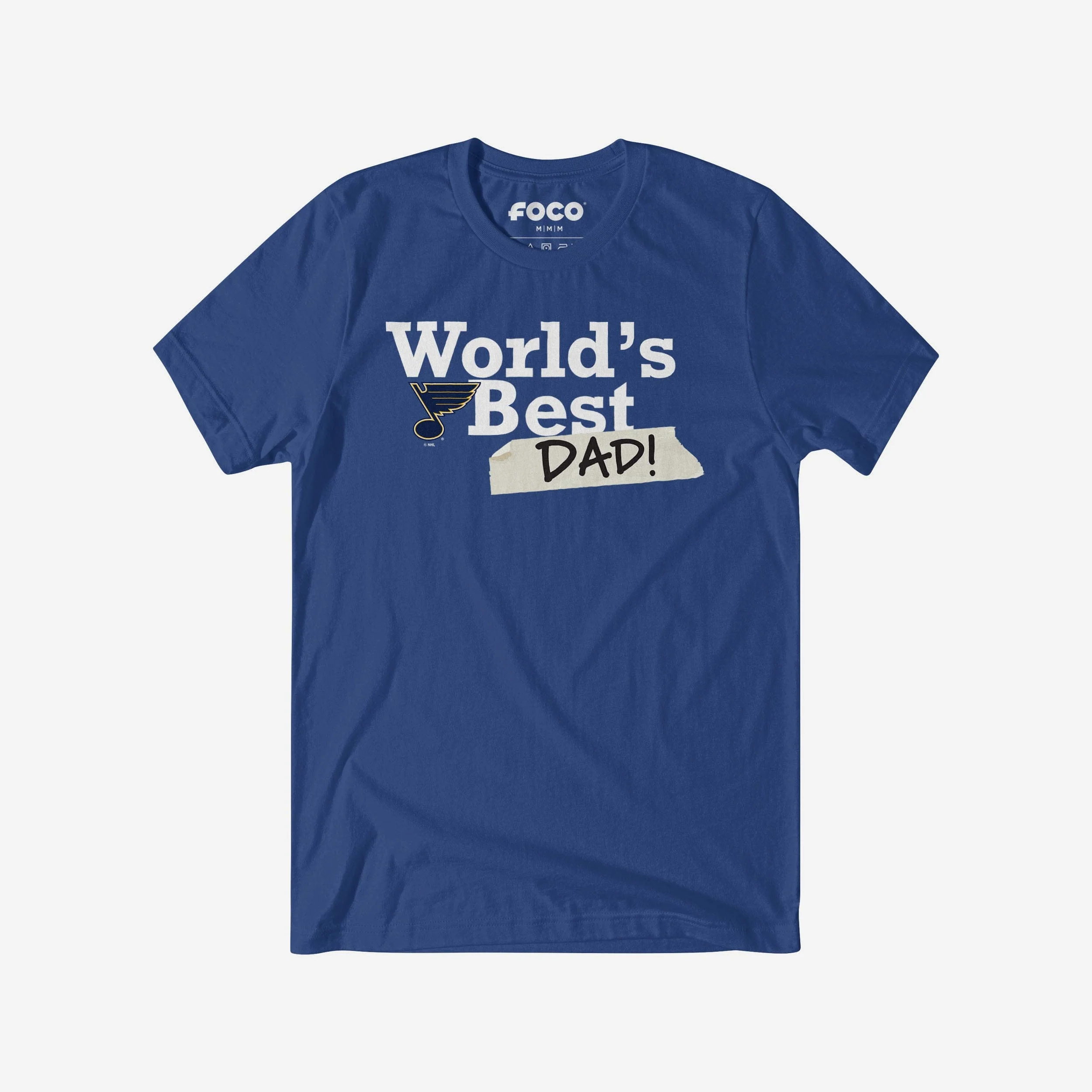 St Louis Blues World's Best Dad T-Shirt