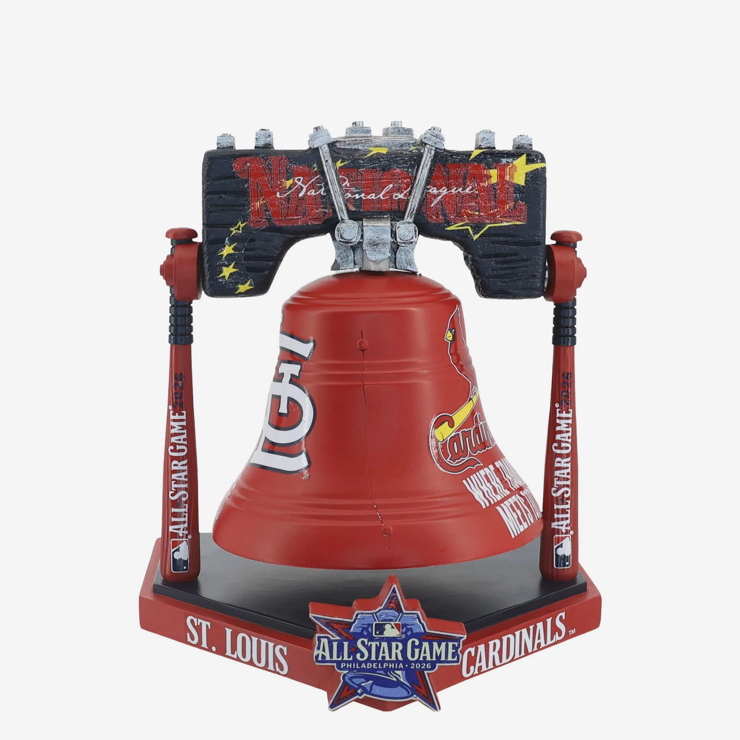 St. Louis Cardinals 2026 MLB All Star Liberty Bell Figurine