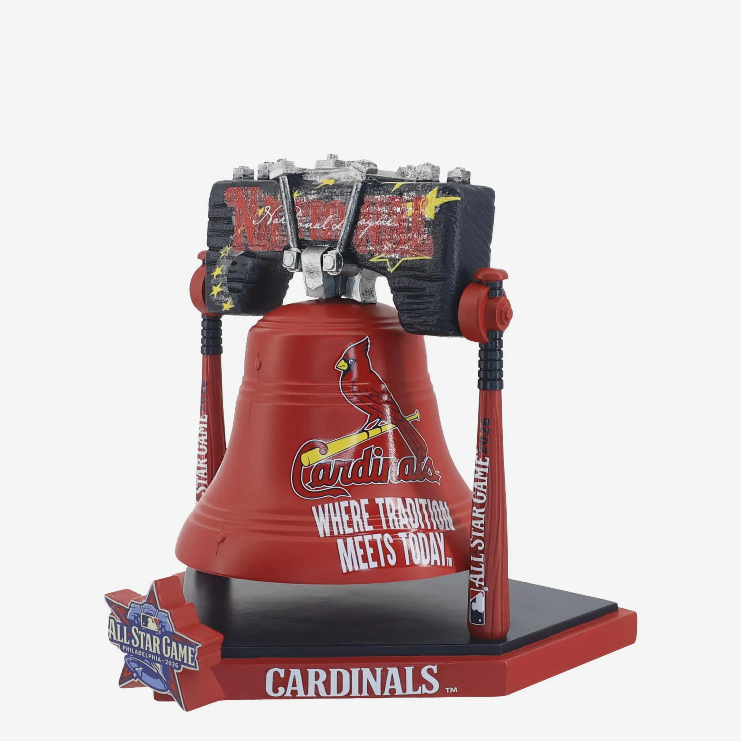 St. Louis Cardinals 2026 MLB All Star Liberty Bell Figurine - Image 3