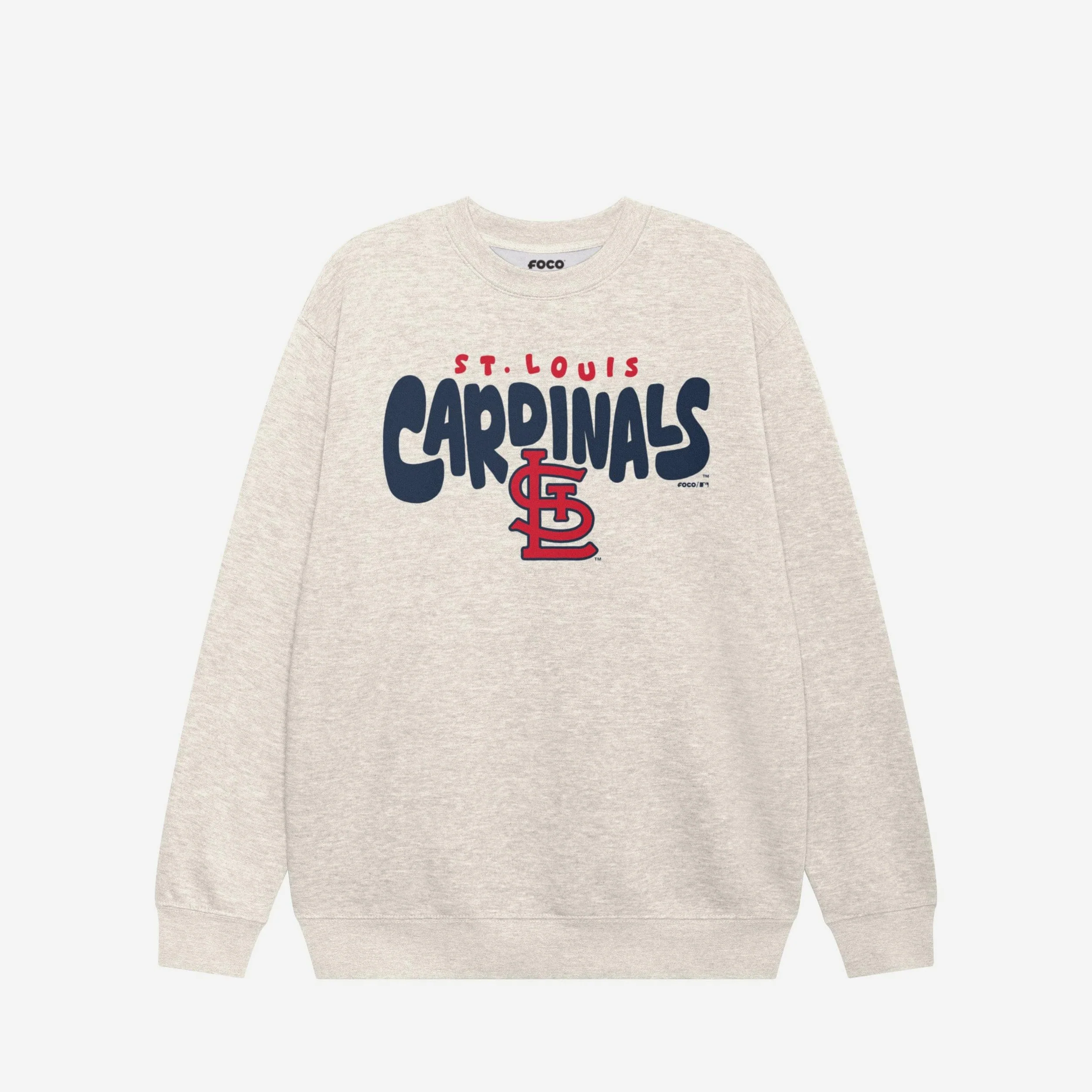 St Louis Cardinals Bubble Crew Neck Sweatshirt