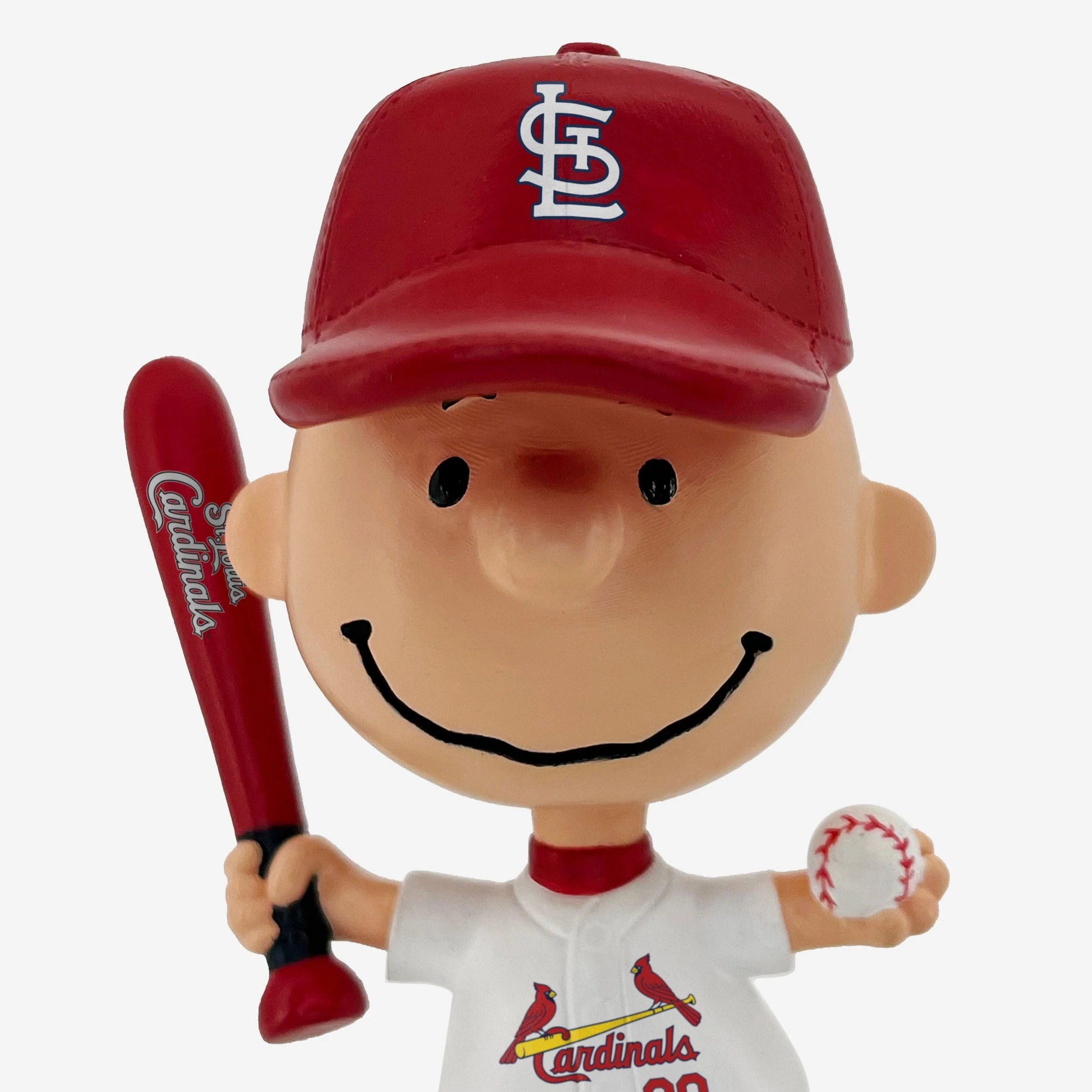 St Louis Cardinals Charlie Brown Peanuts Mini Bighead Bobblehead - Image 2