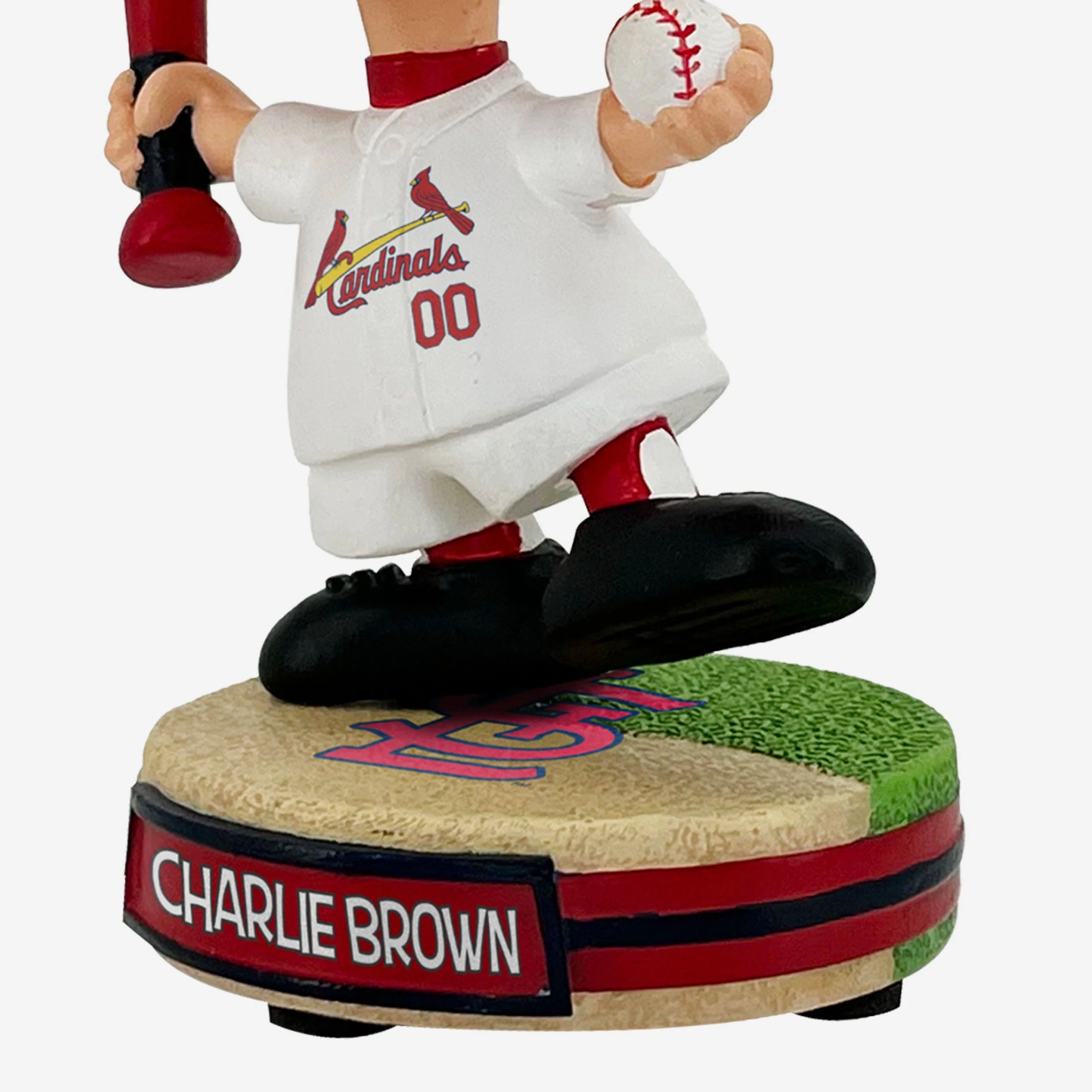 St Louis Cardinals Charlie Brown Peanuts Mini Bighead Bobblehead - Image 3