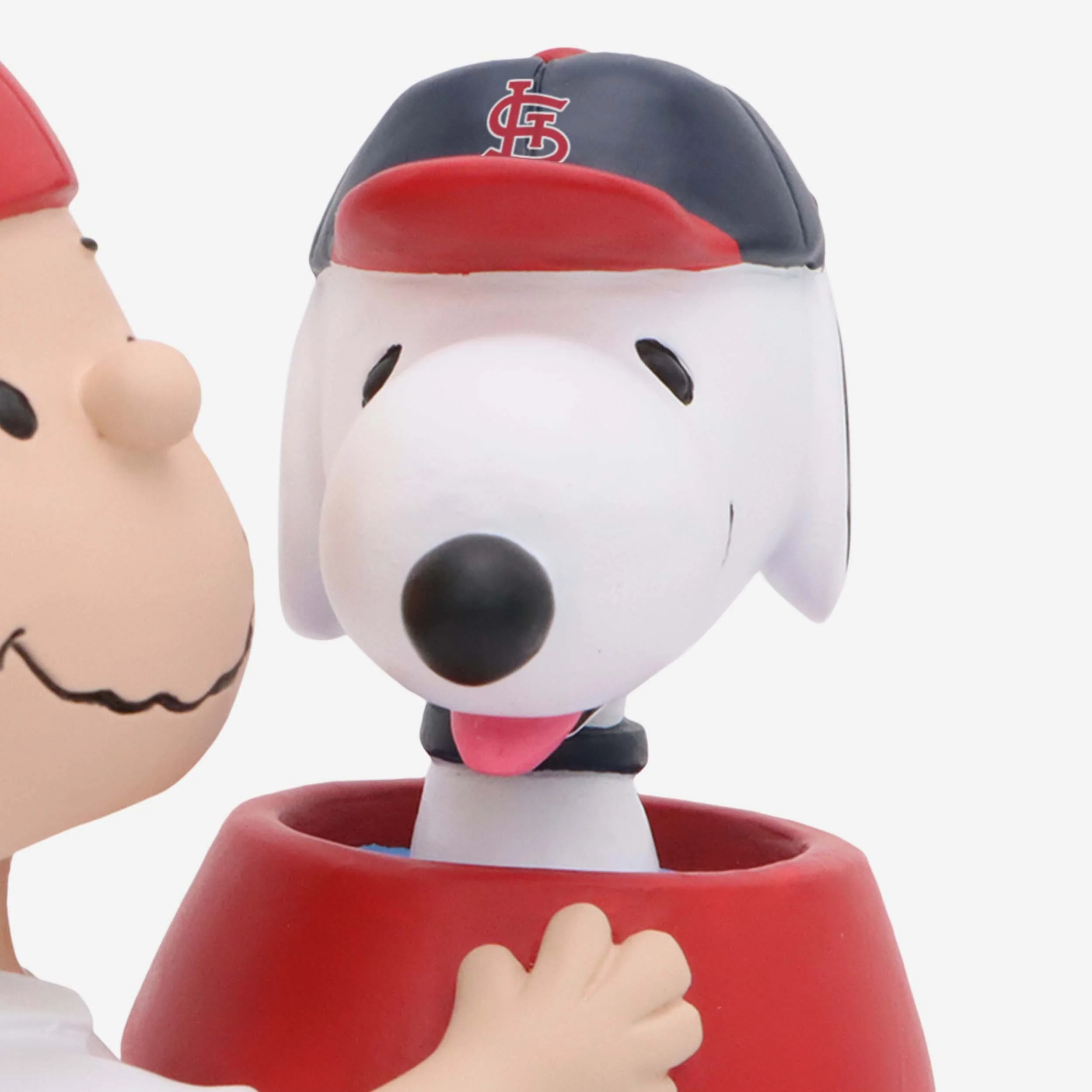 St Louis Cardinals Charlie Brown & Snoopy Peanuts Dual Mini Bighead Bobblehead - Image 3