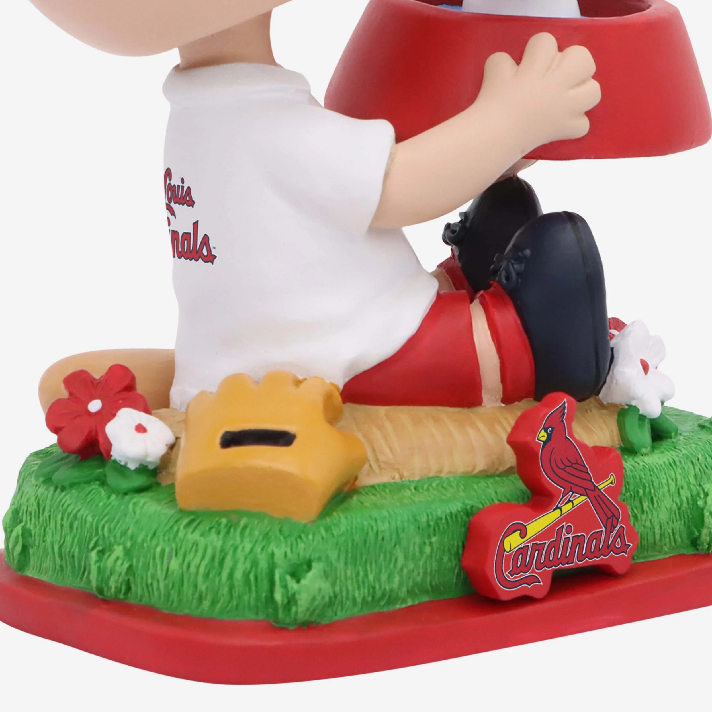 St Louis Cardinals Charlie Brown & Snoopy Peanuts Dual Mini Bighead Bobblehead - Image 4
