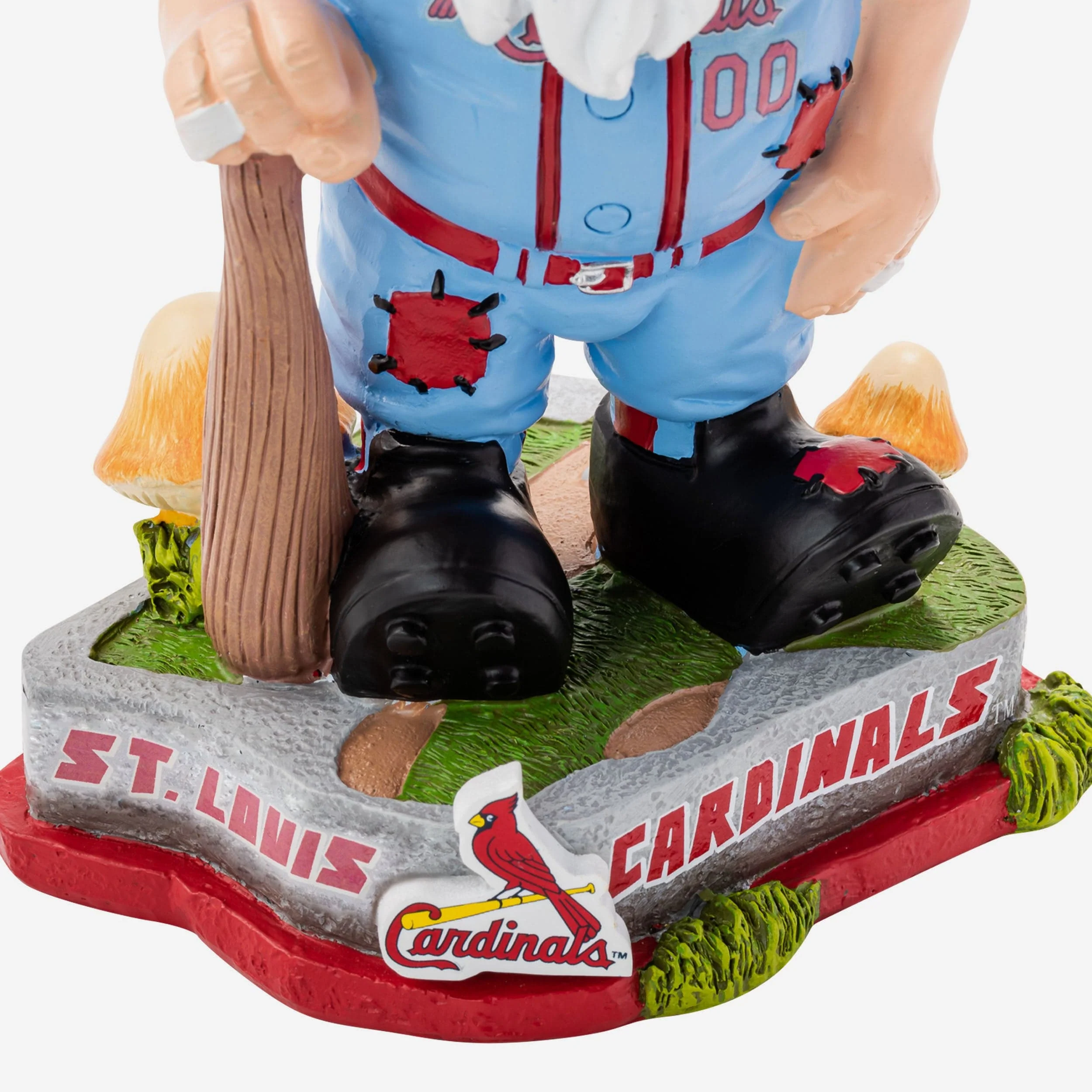 St Louis Cardinals Gnome Bobblehead - Image 3