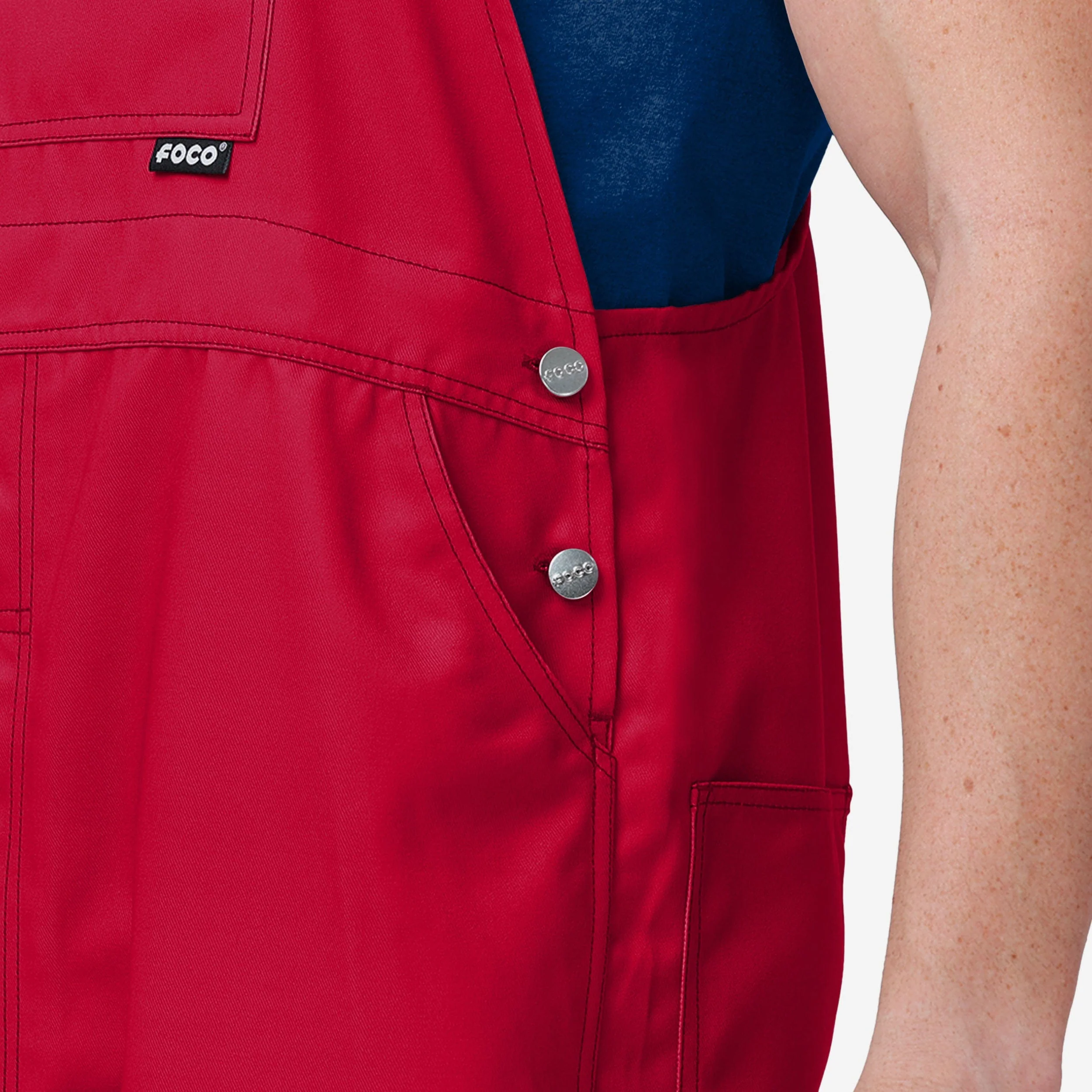 St Louis Cardinals Mens Big Logo Bib Overalls - Image 5