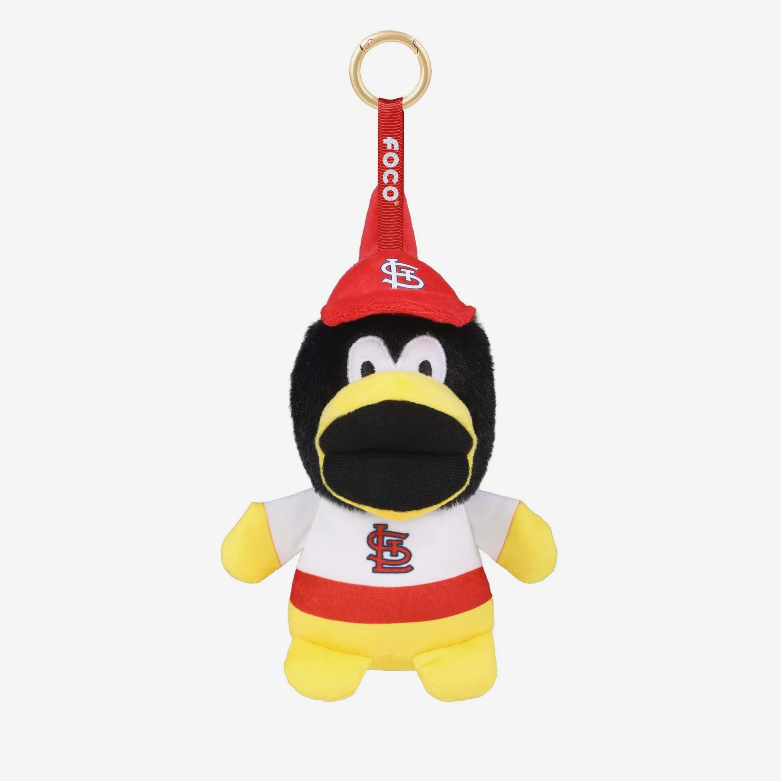 St Louis Cardinals Plush Teamie Beanie Mascot Bag Charm Keychain