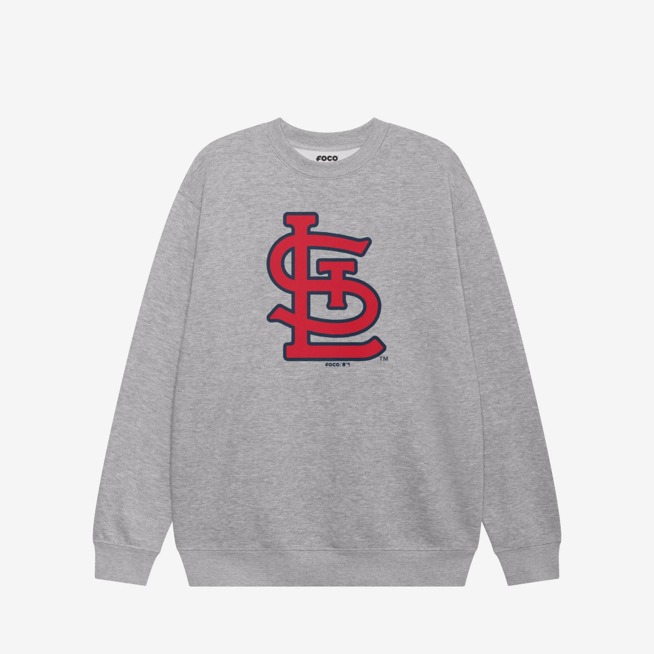St Louis Cardinals Primary Logo Crew Neck Sweatshirt - Image 5