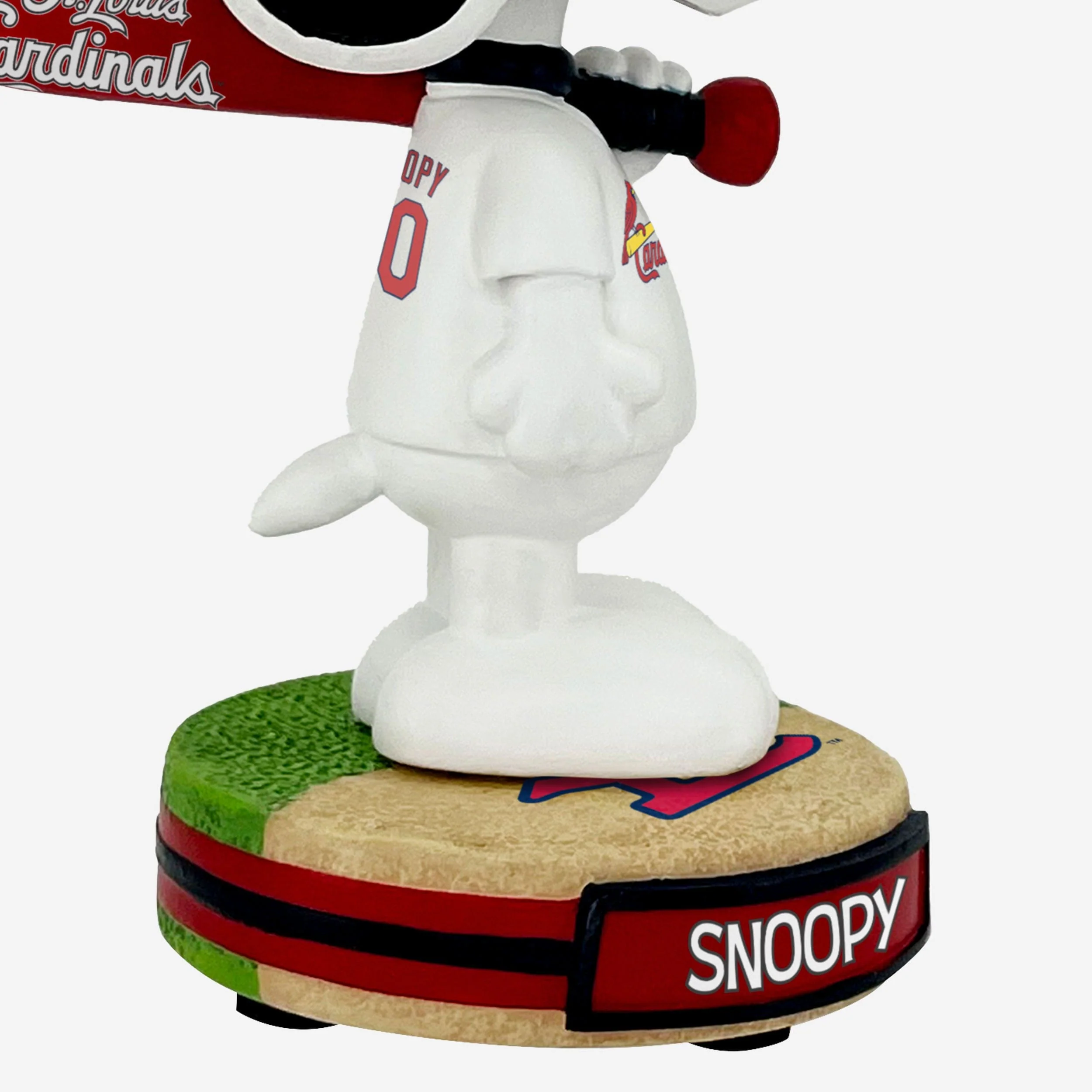St Louis Cardinals Snoopy Peanuts Mini Bighead Bobblehead - Image 3