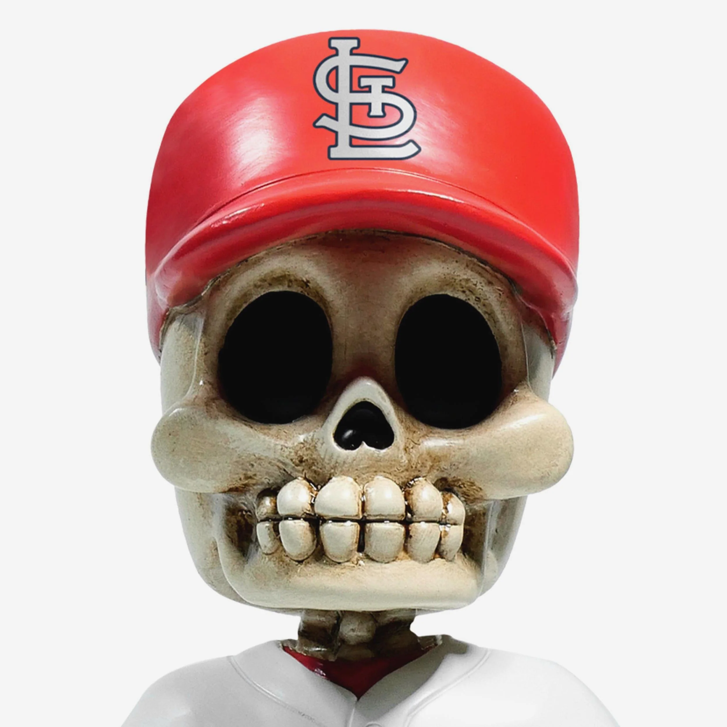 St Louis Cardinals Team Skull Mini Bobblehead - Image 2