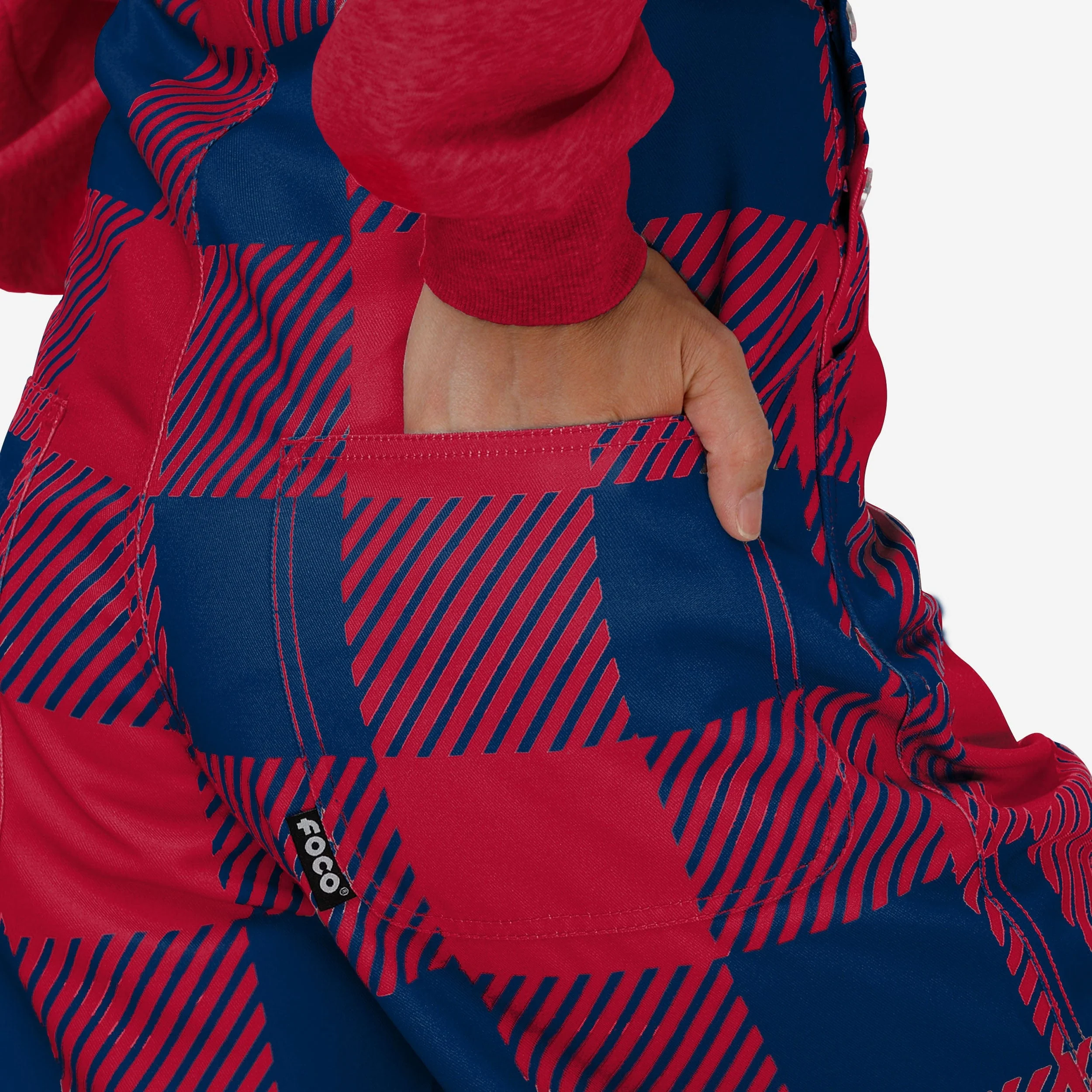 St Louis Cardinals Womens Plaid Bib Overalls - Image 6