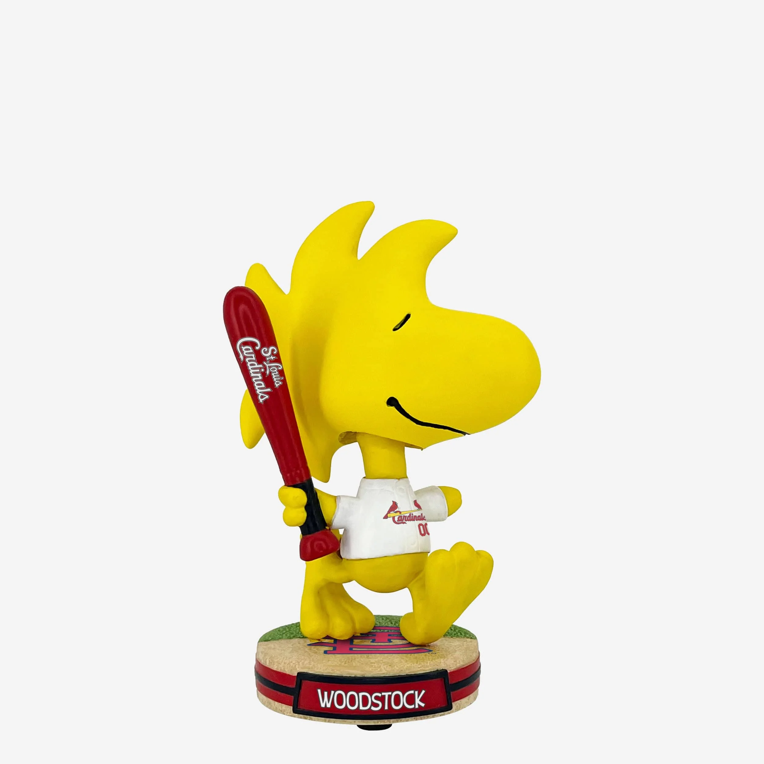 St Louis Cardinals Woodstock Peanuts Mini Bighead Bobblehead