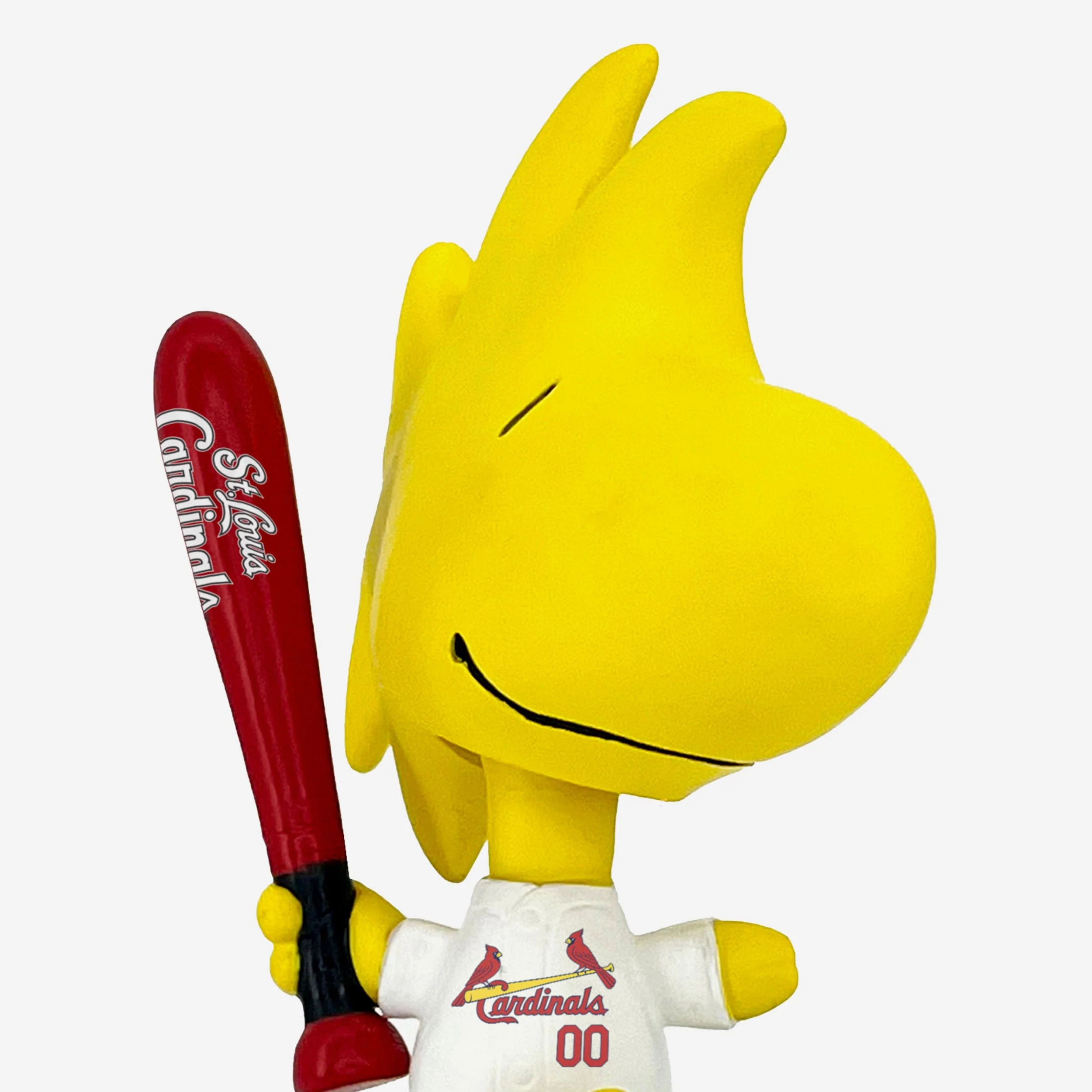 St Louis Cardinals Woodstock Peanuts Mini Bighead Bobblehead - Image 2