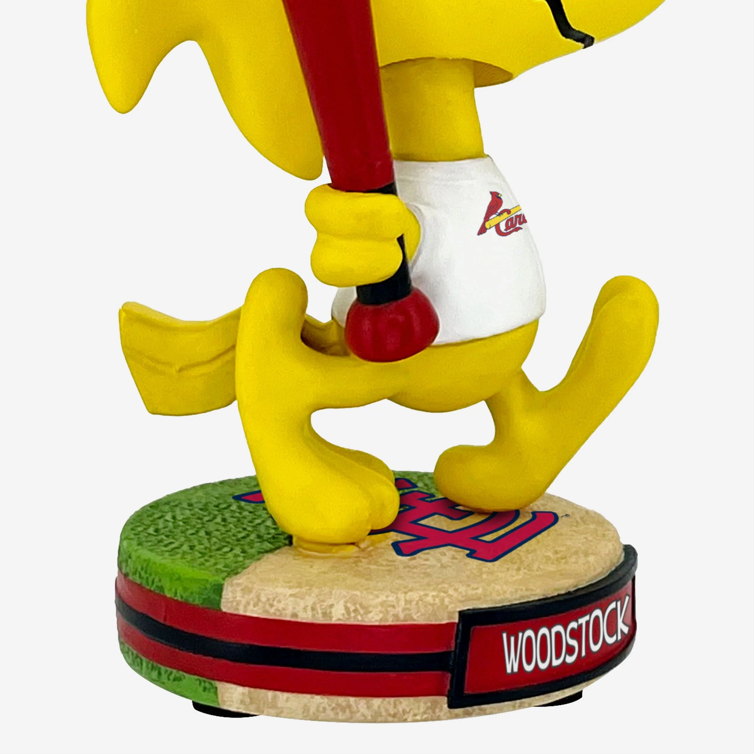 St Louis Cardinals Woodstock Peanuts Mini Bighead Bobblehead - Image 3