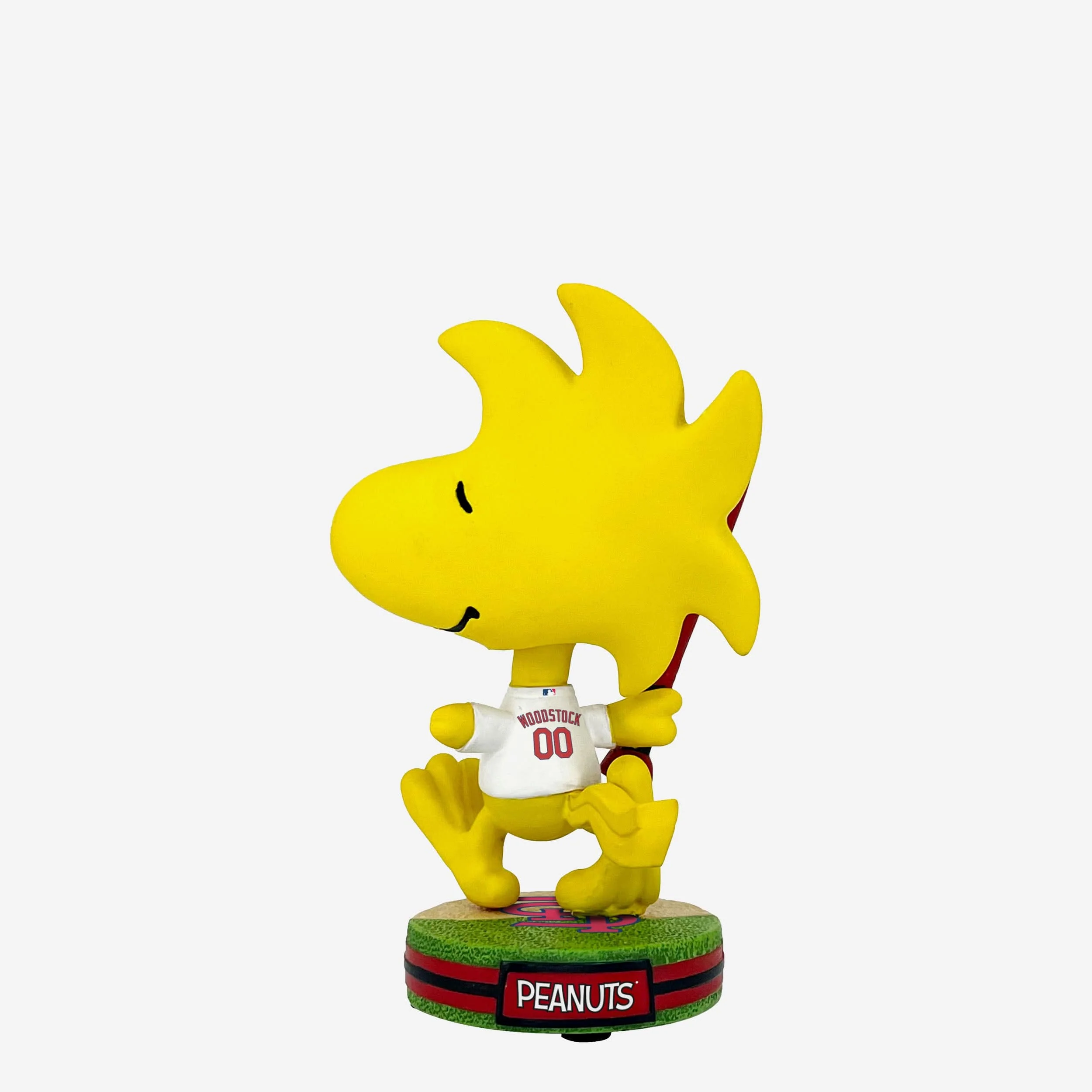 St Louis Cardinals Woodstock Peanuts Mini Bighead Bobblehead - Image 5