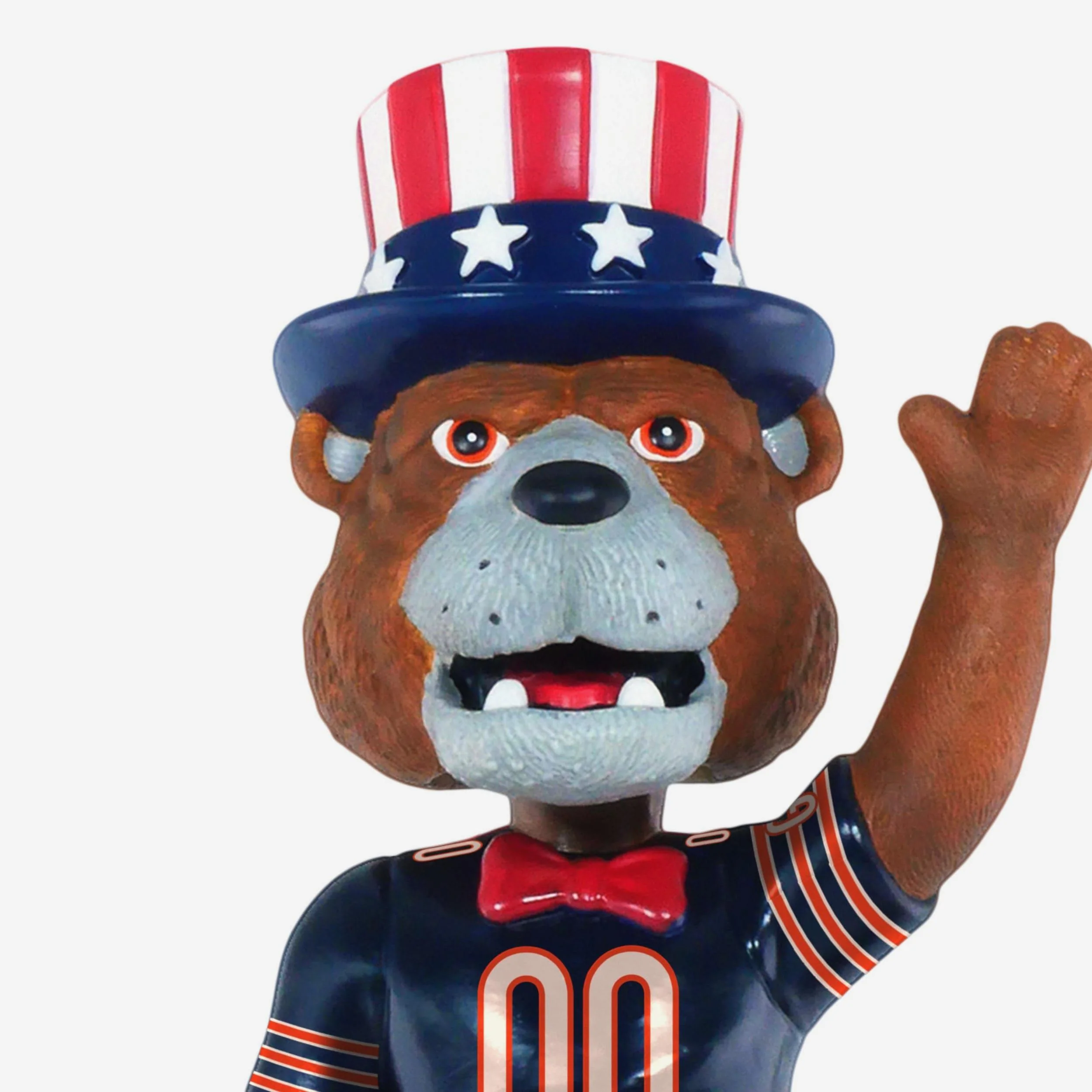 Staley Da Bear Chicago Bears America's 250th Anniversary Bald Eagle Mascot Bobblehead - Image 2