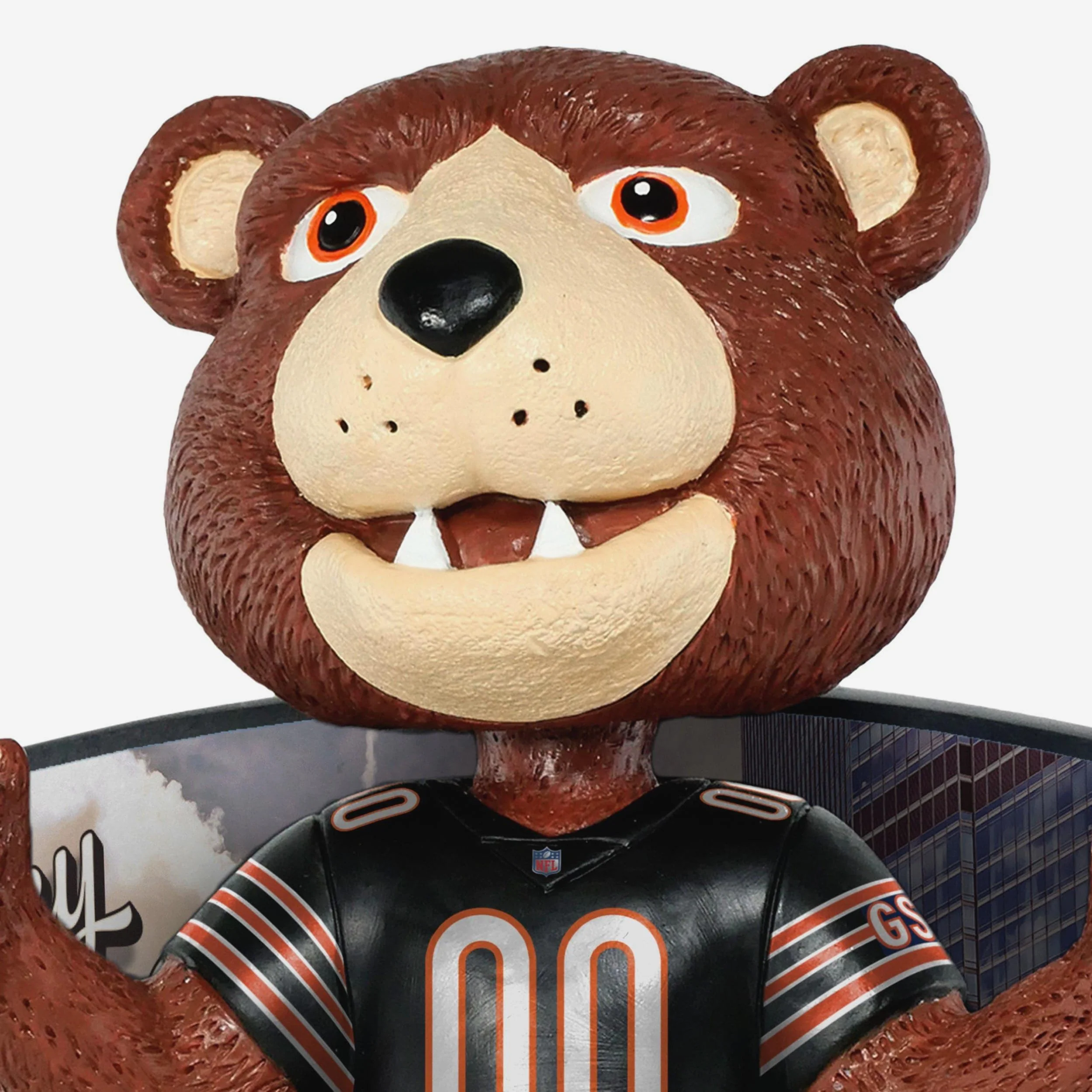 Staley Da Bear Chicago Bears Greetings From Mascot Bobblehead - Image 2
