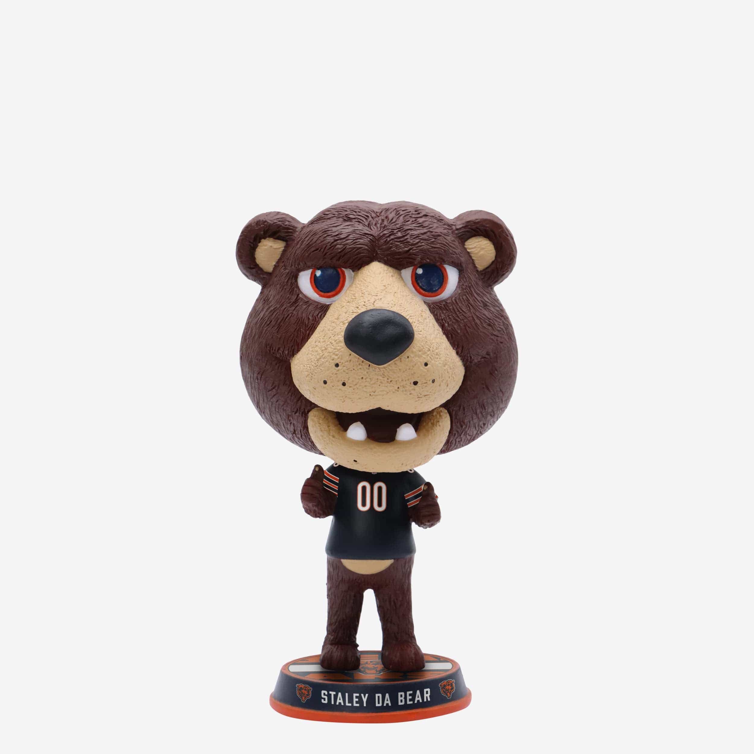 Staley Da Bear Chicago Bears Mascot Mini Bighead Bobblehead