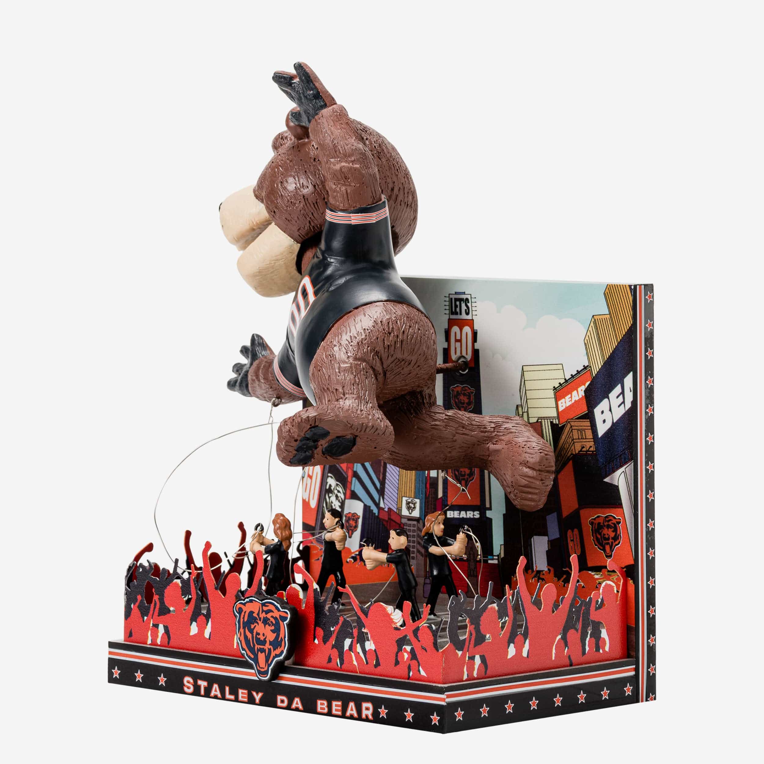 Staley Da Bear Chicago Bears Thanksgiving Mascot Bobblehead - Image 4