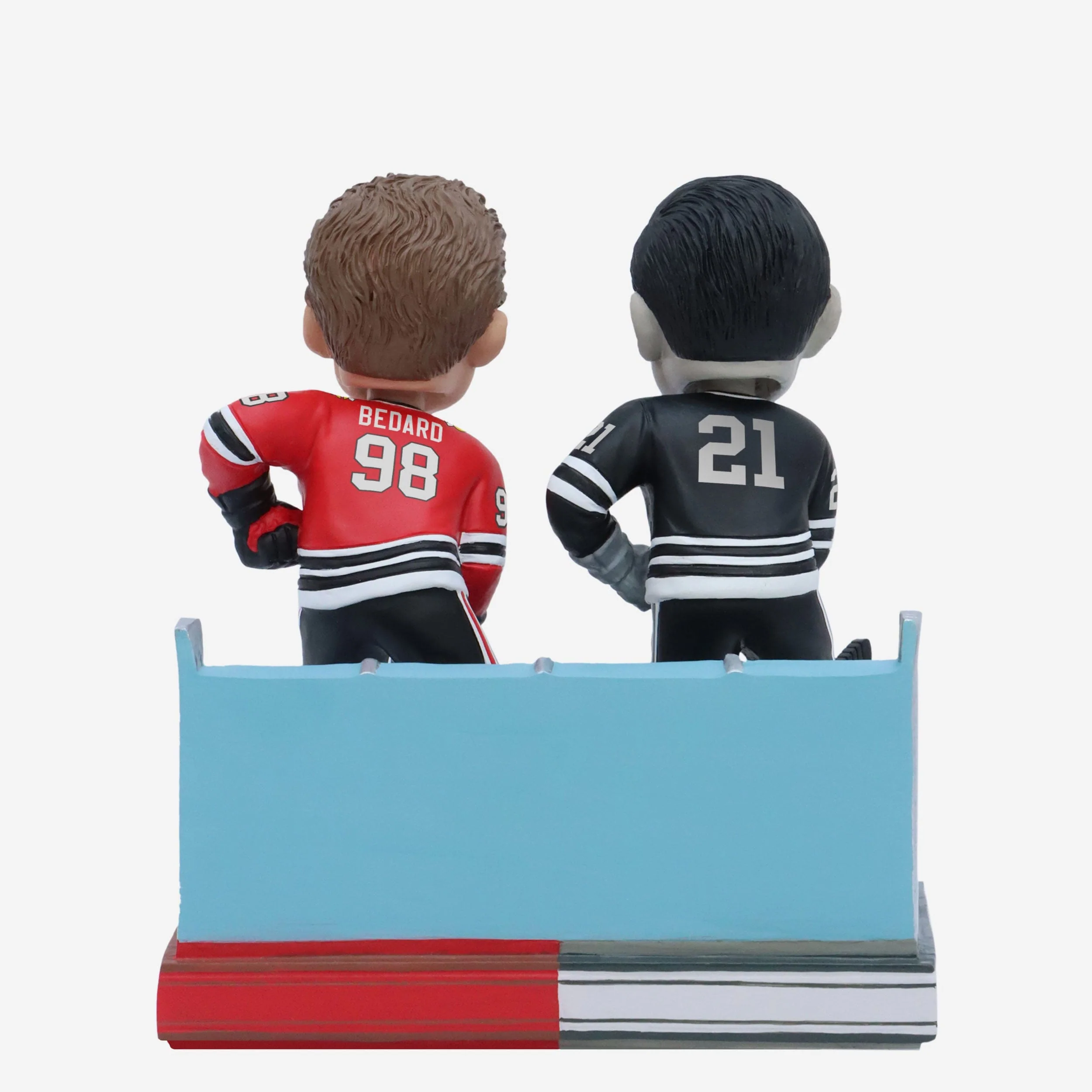 Stan Mikita & Connor Bedard Chicago Blackhawks Then and Now Bobblehead - Image 6