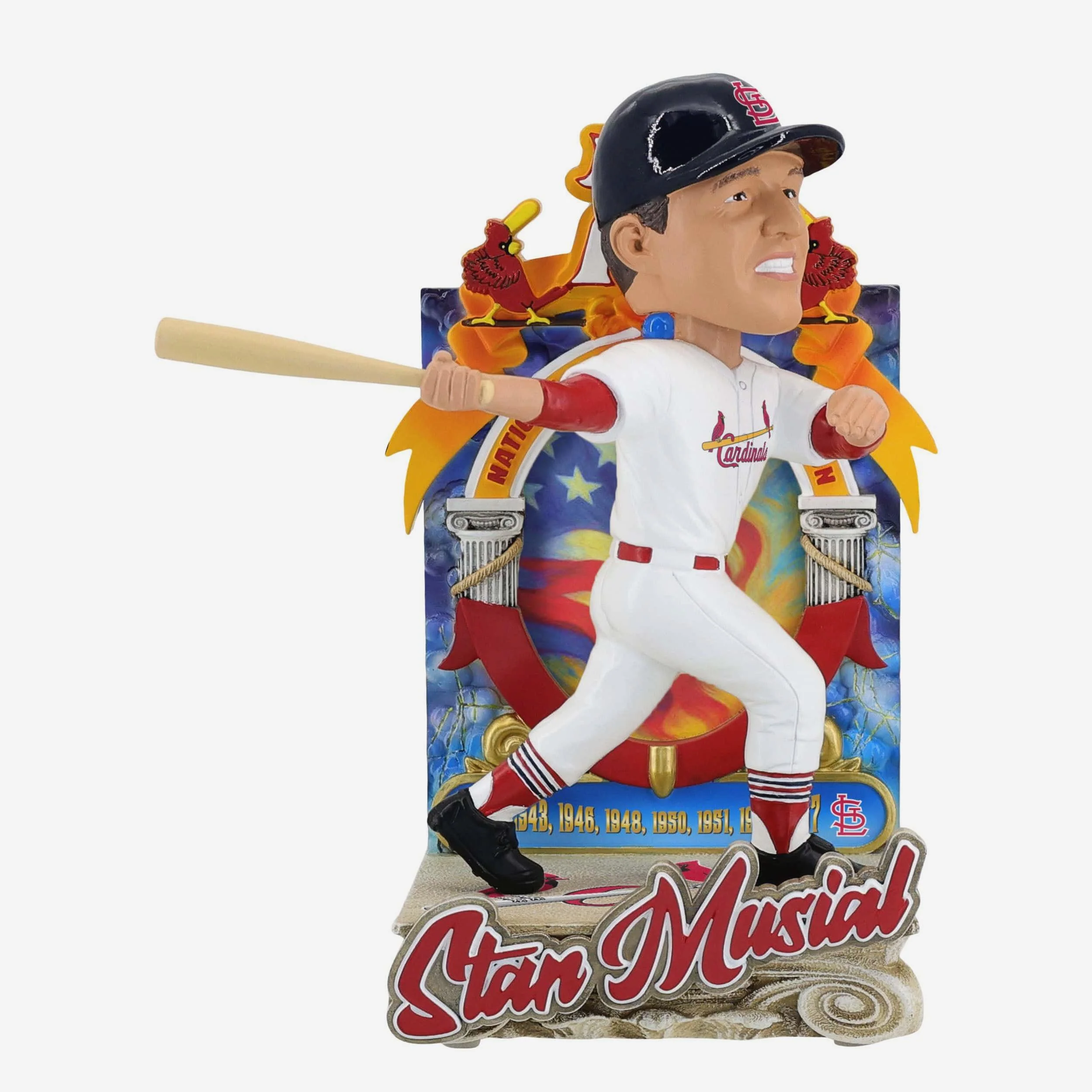 Stan Musial St Louis Cardinals 7X NL Batting Champion Bobblehead