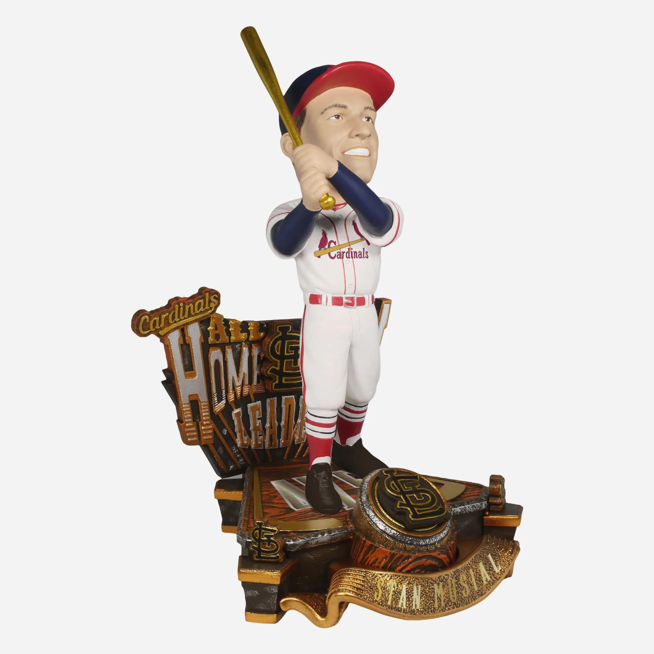 Stan Musial St Louis Cardinals Franchise All-Time Home Run Leader Bobblehead - Image 4