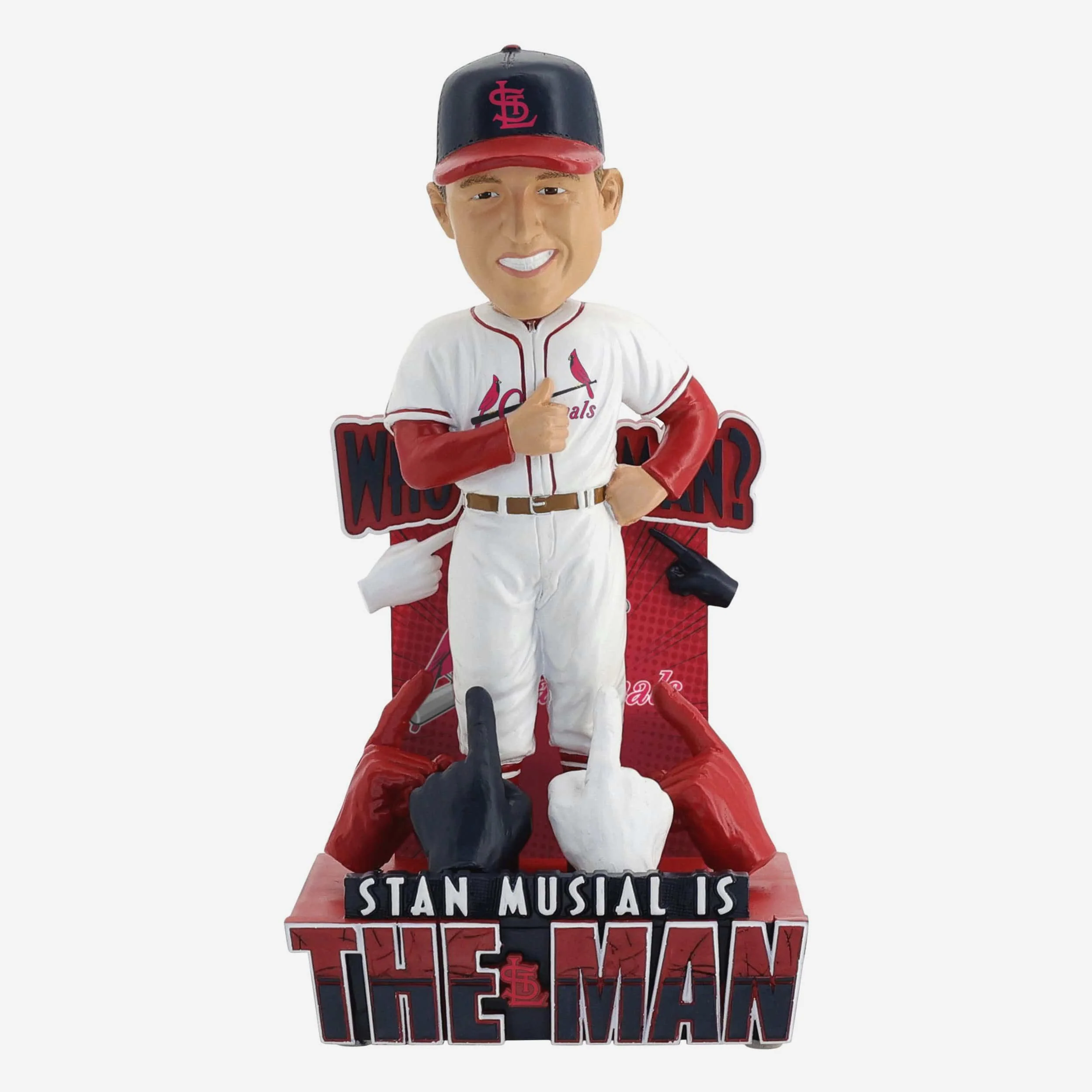 Stan Musial St Louis Cardinals Nickname Bobblehead