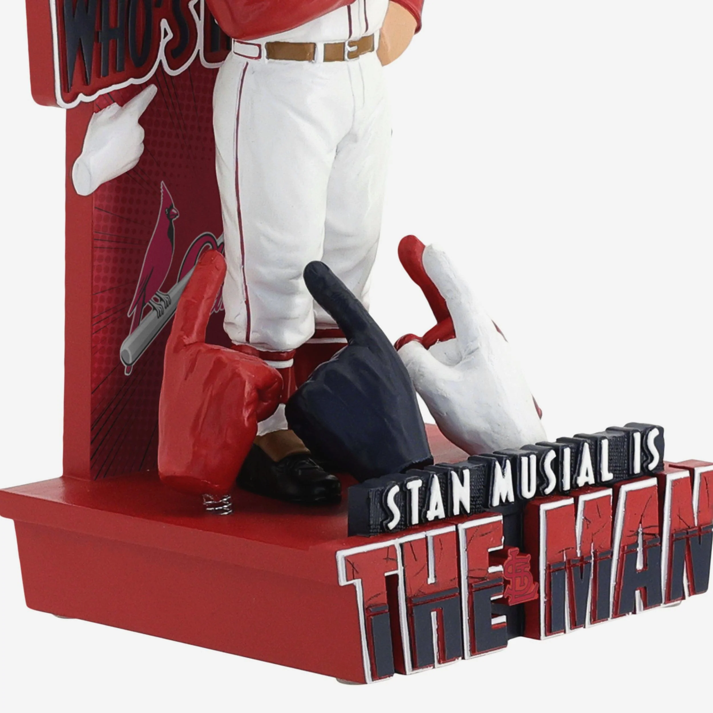 Stan Musial St Louis Cardinals Nickname Bobblehead - Image 3