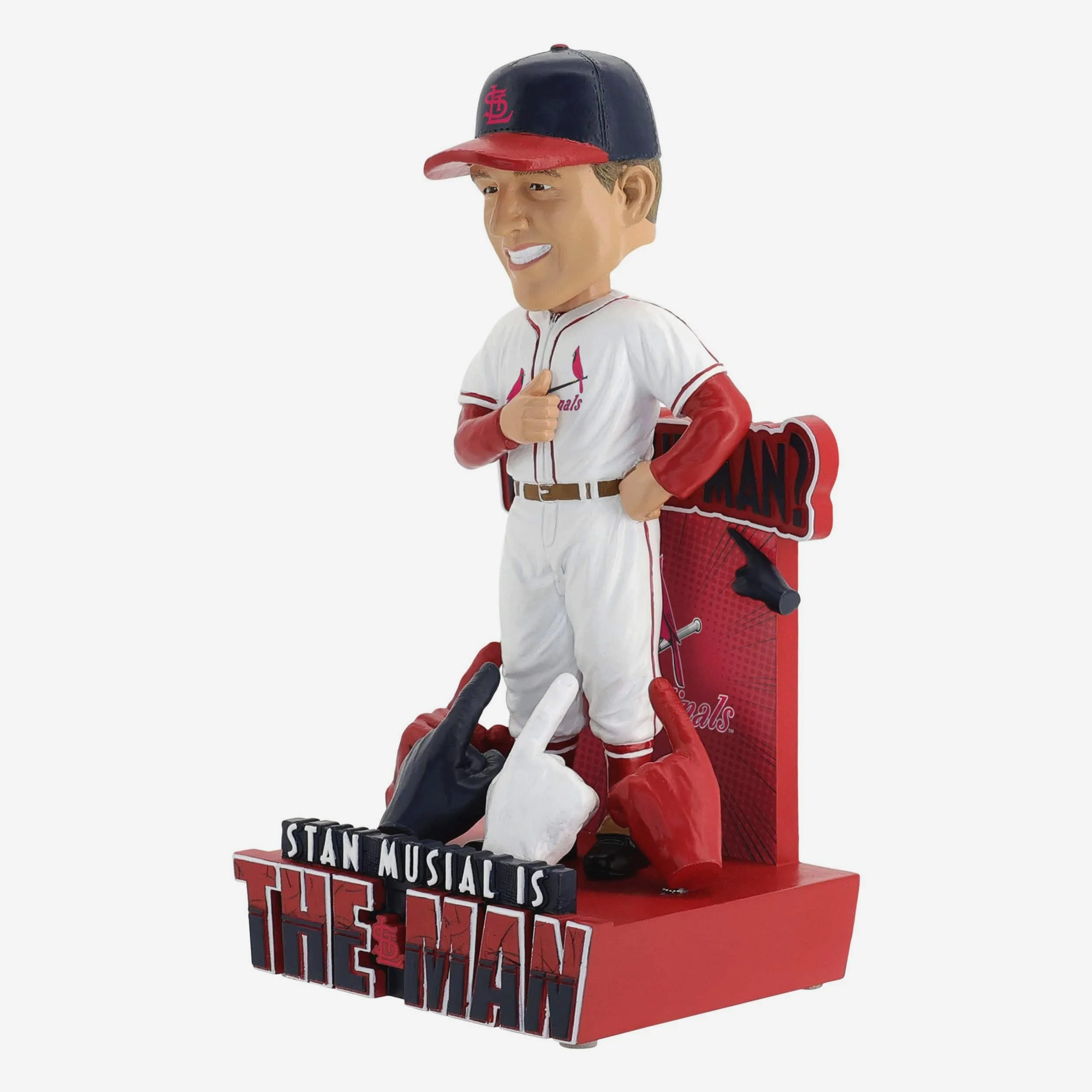 Stan Musial St Louis Cardinals Nickname Bobblehead - Image 4